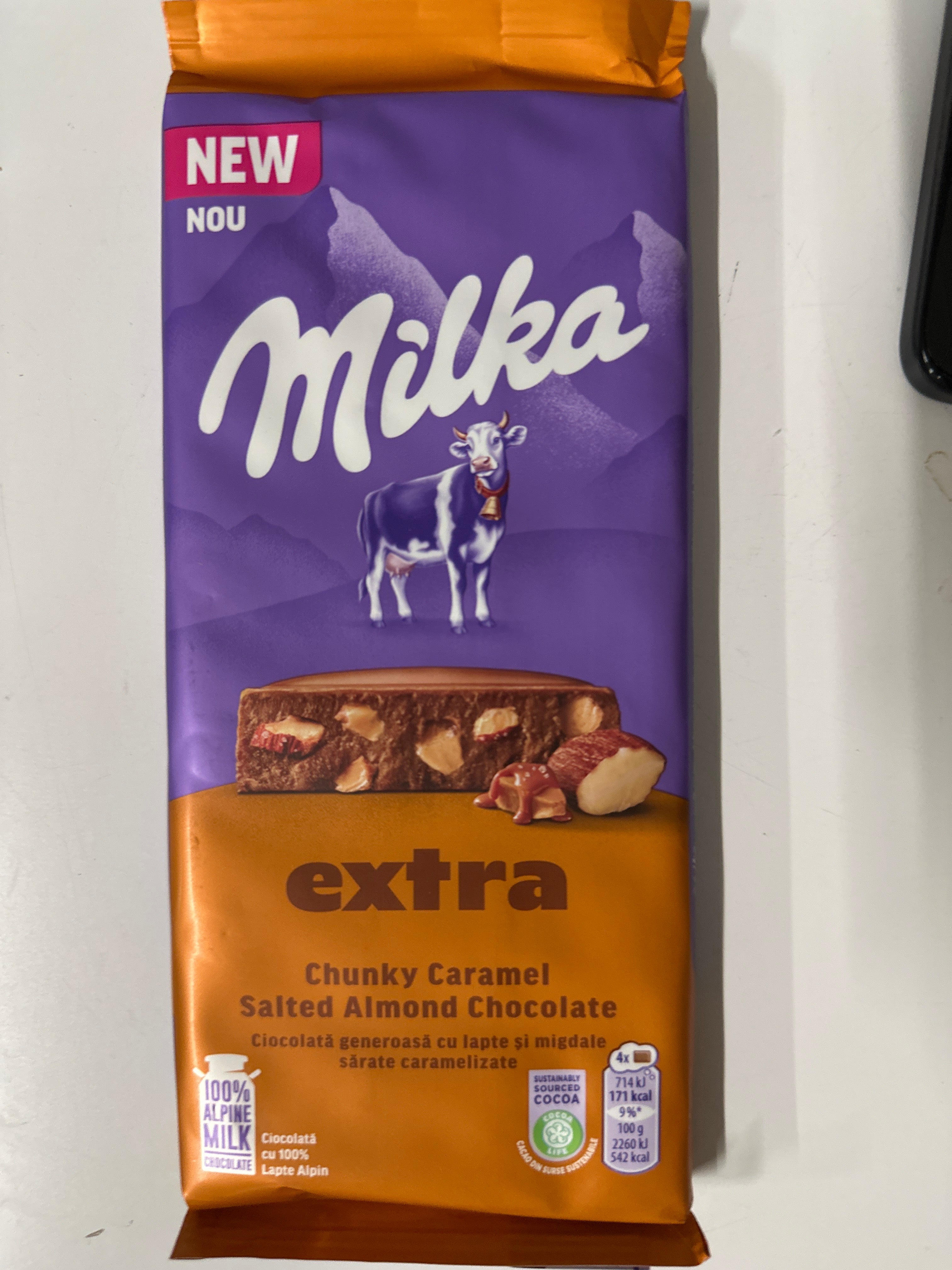 Milka Extra Chunky Caramel