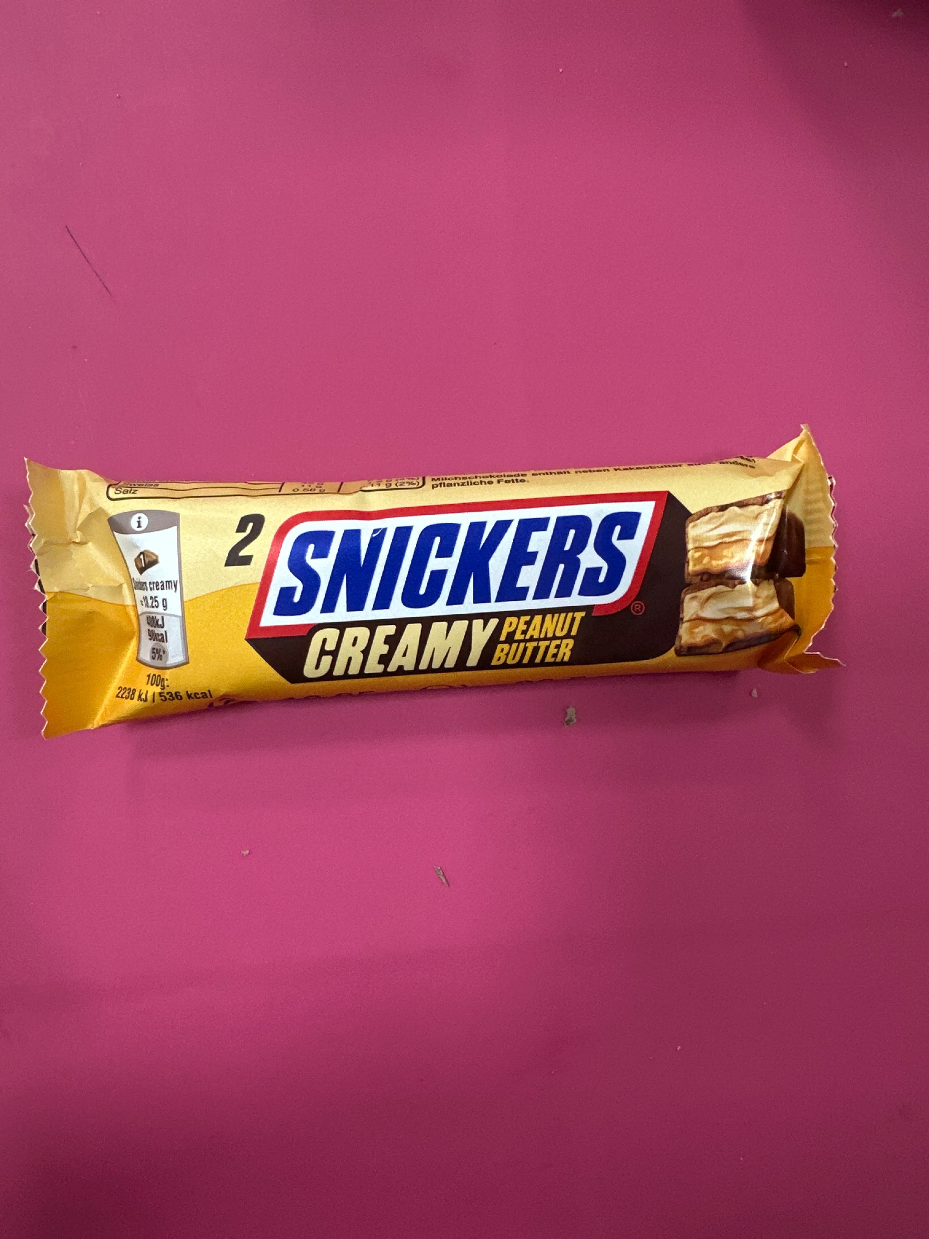 2X Snickers Creamy Peanut