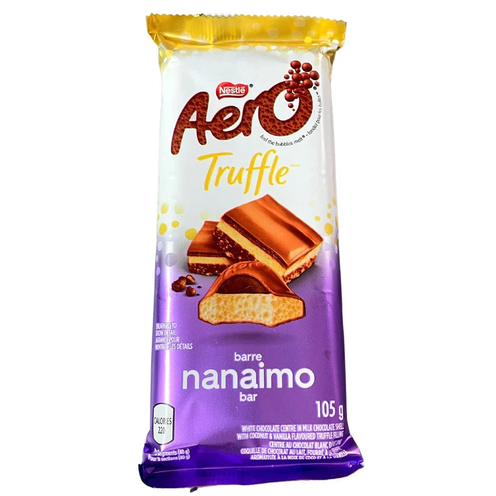 Aero Truffle Nanaimo Chocolate Bar Canada