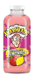 Warheads Sour! Strawberry Lemonade, 16oz glass, 12ct