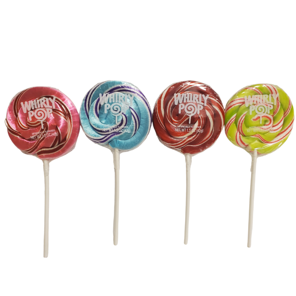 Whirly Pop Variety Lollipop and Display 24 Ct. / 1.5oz Each