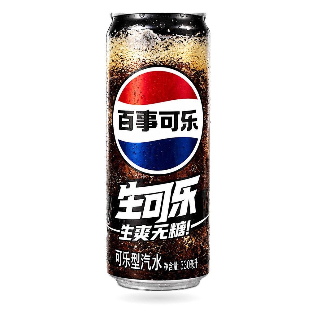 Exotic Asian Pepsi Cola Can 24-Pack: Pepsi Original Diet Flavor 24-Pack