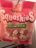 Squashies Drumsticks Strawberry and Cream Flavour