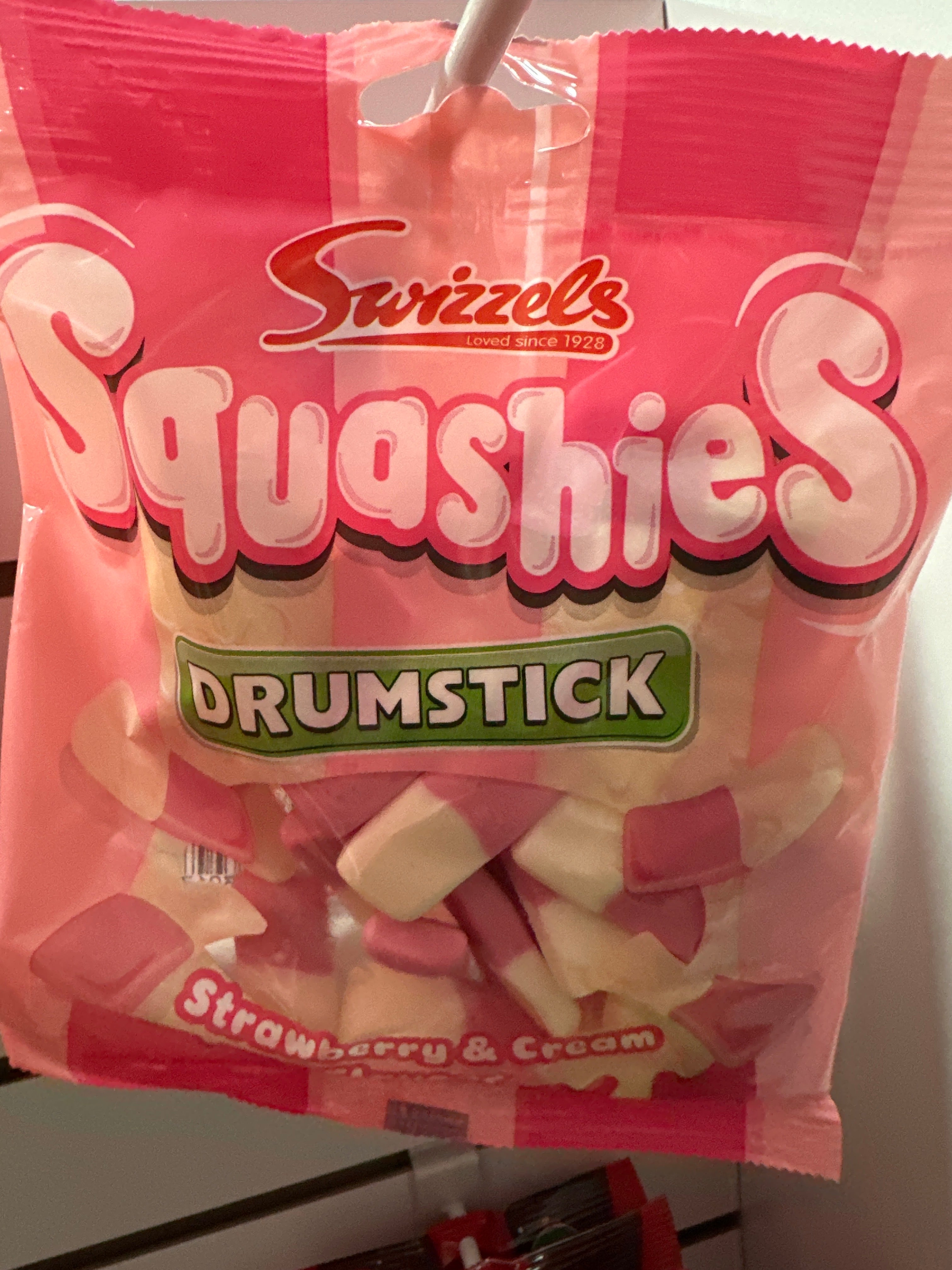Squashies Drumsticks Strawberry and Cream Flavour