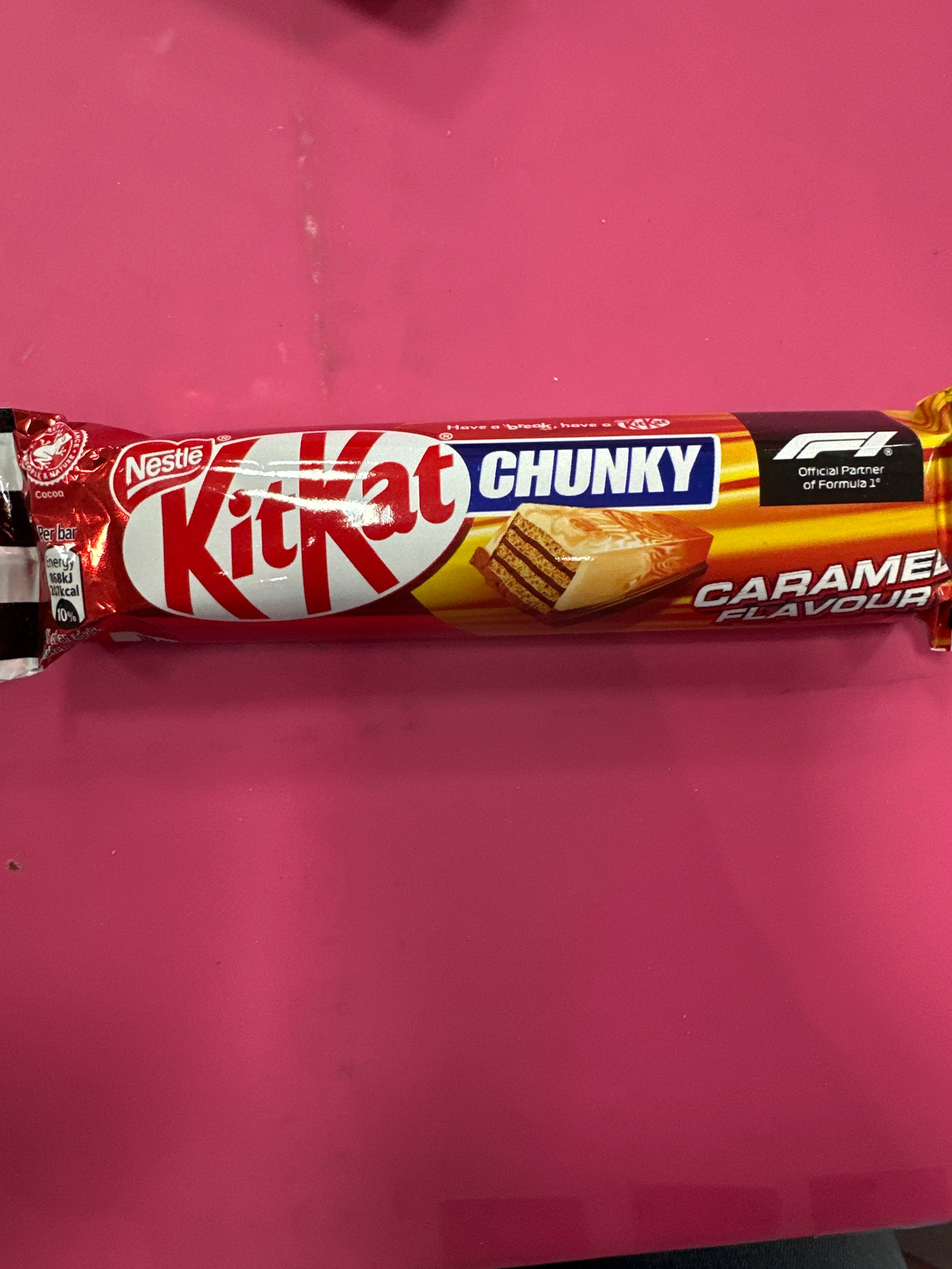 Kit Kat F1 Caramel (UK)