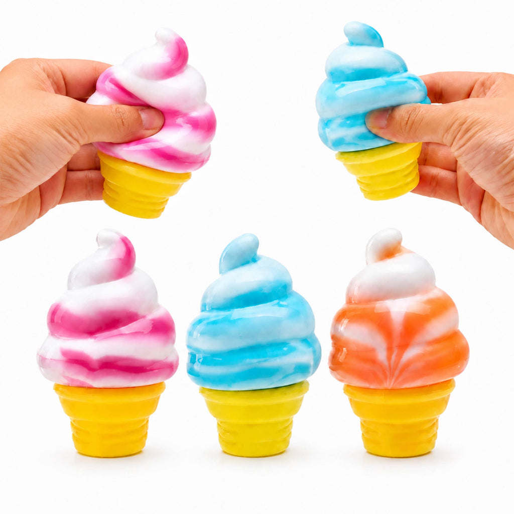 Ice Cream Cone Squishy Sensory Toy