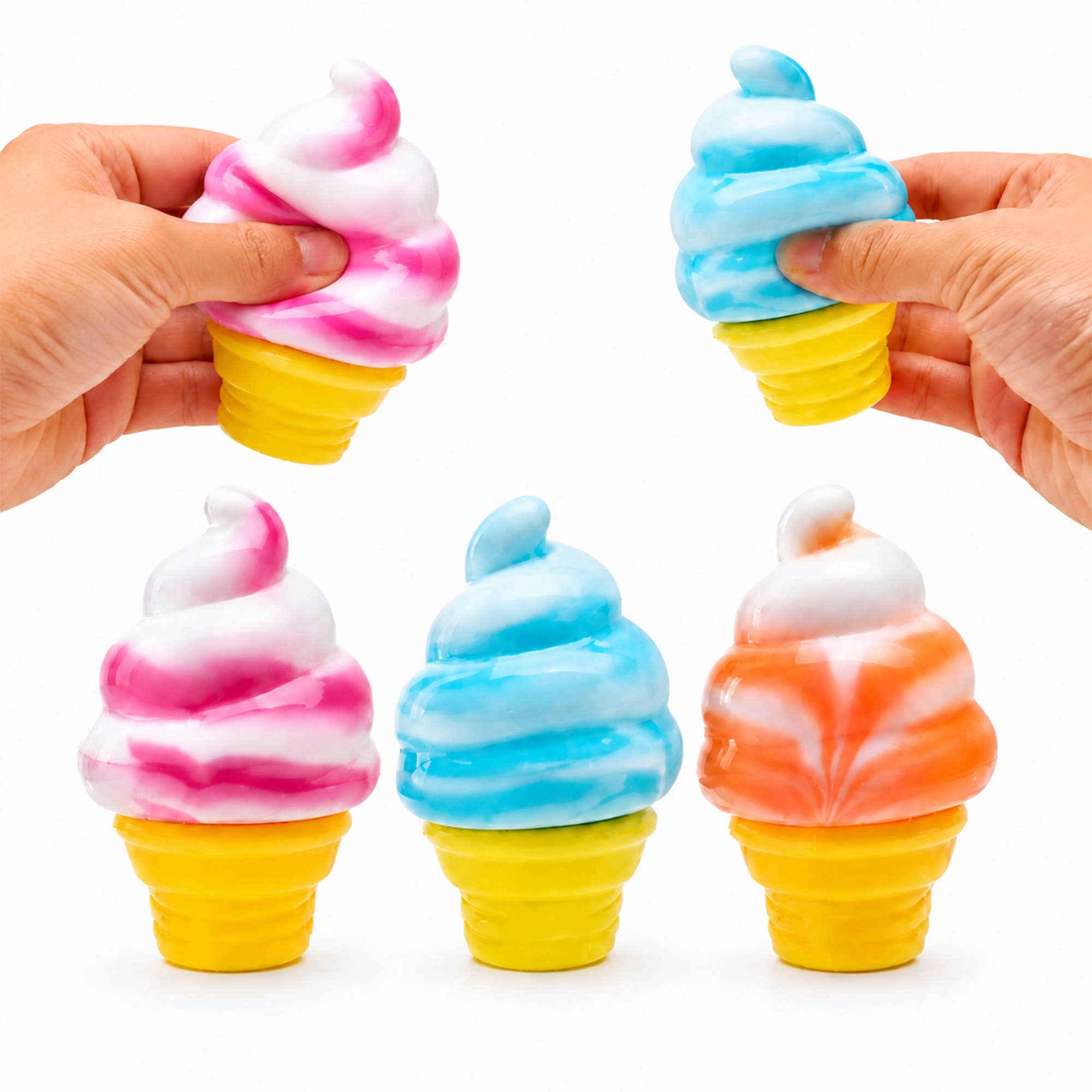 Ice Cream Cone Squishy Sensory Toy
