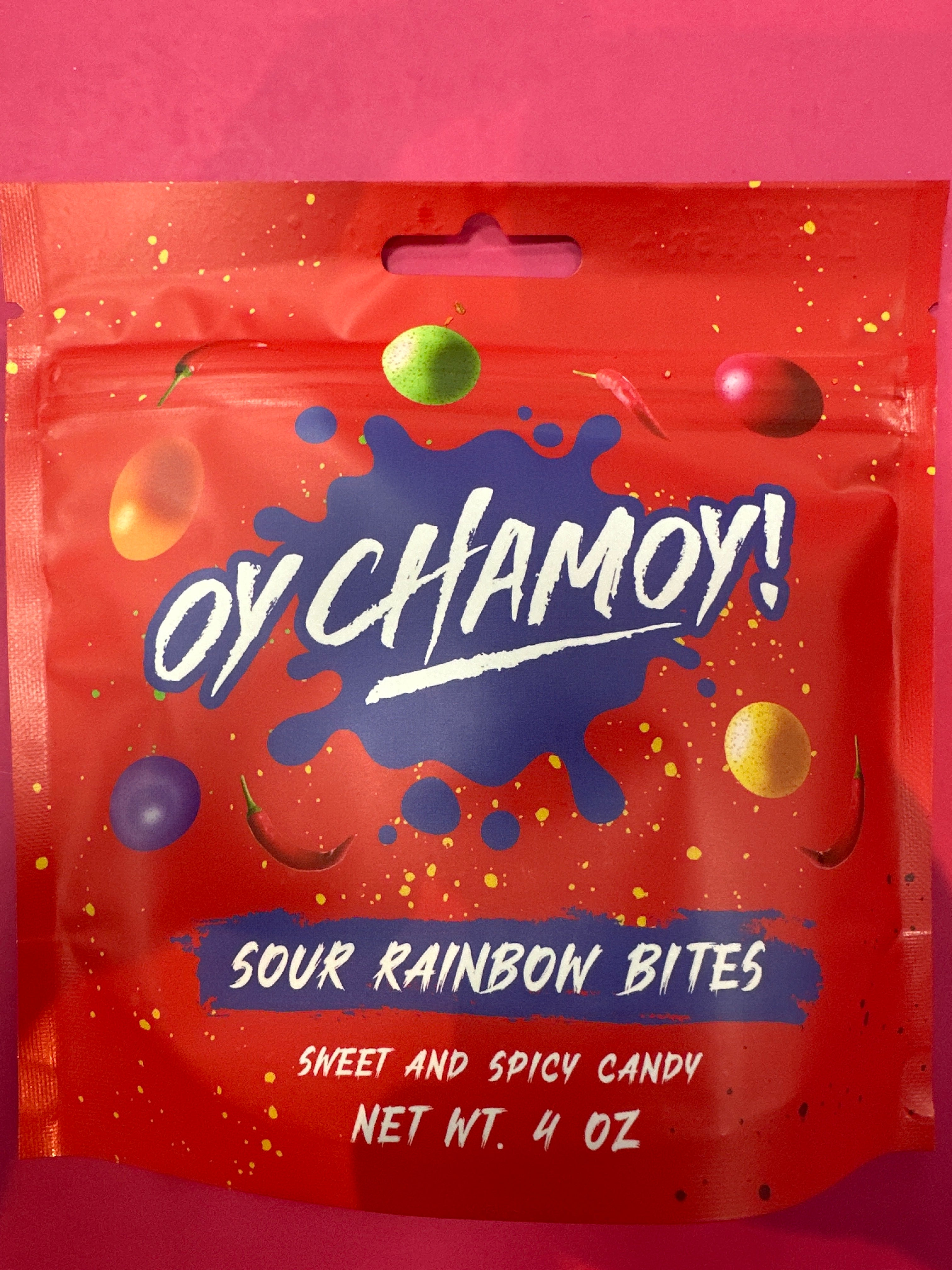Oy Chamoy! Sour Rainbow Bites
