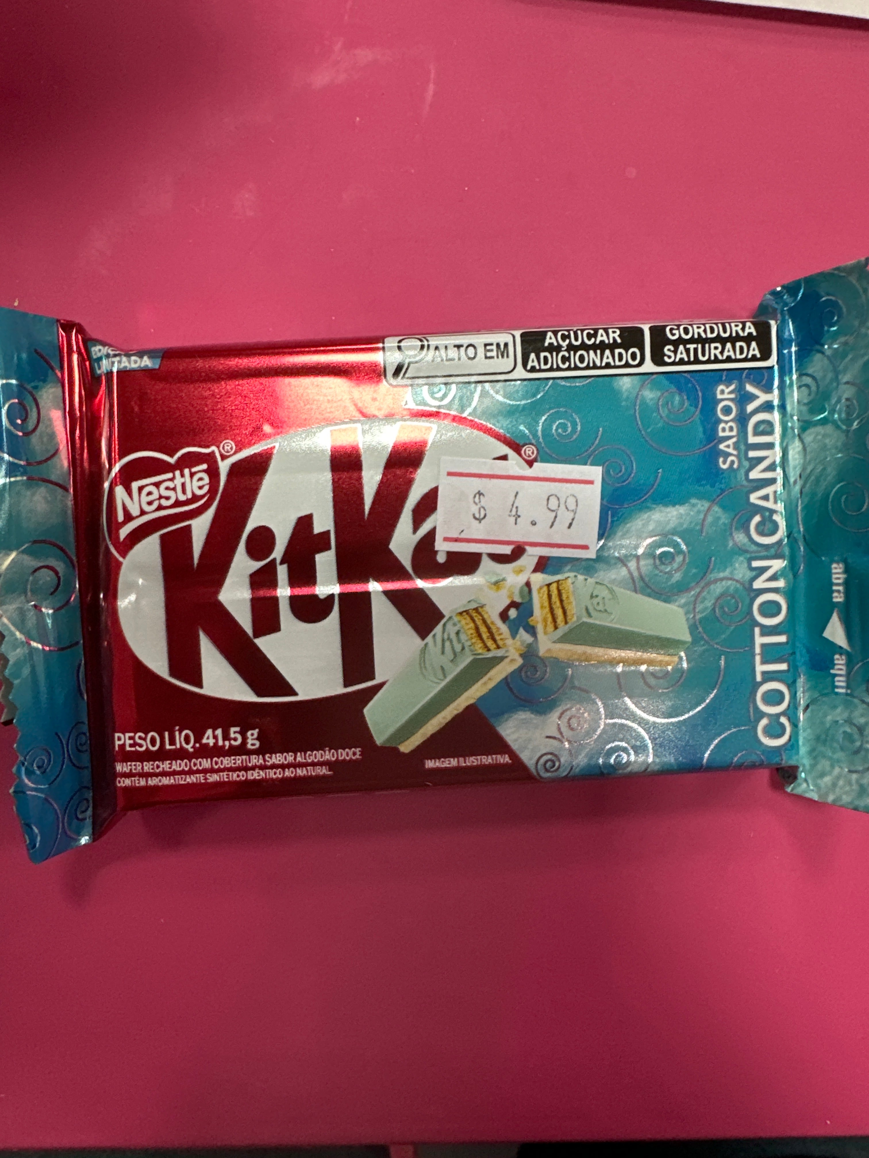 Kit Kat Cotton Candy (Brazil)
