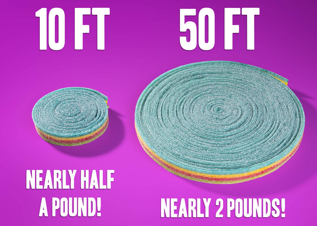 MEGABelt: The Super-Long Sour Candy Strip: 10-Foot (Jr)