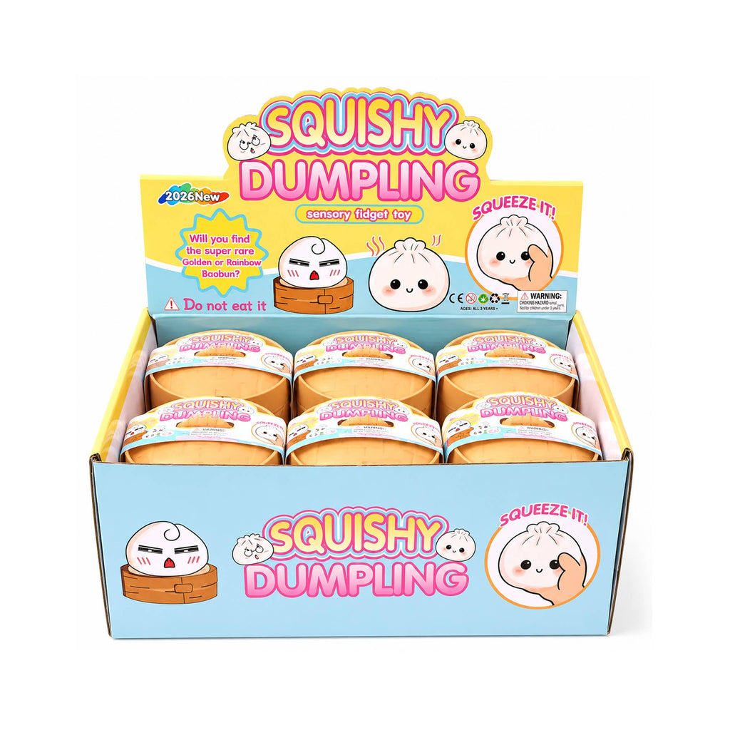 Tie-Dye Squishy Dumplings – Sensory Toy Display