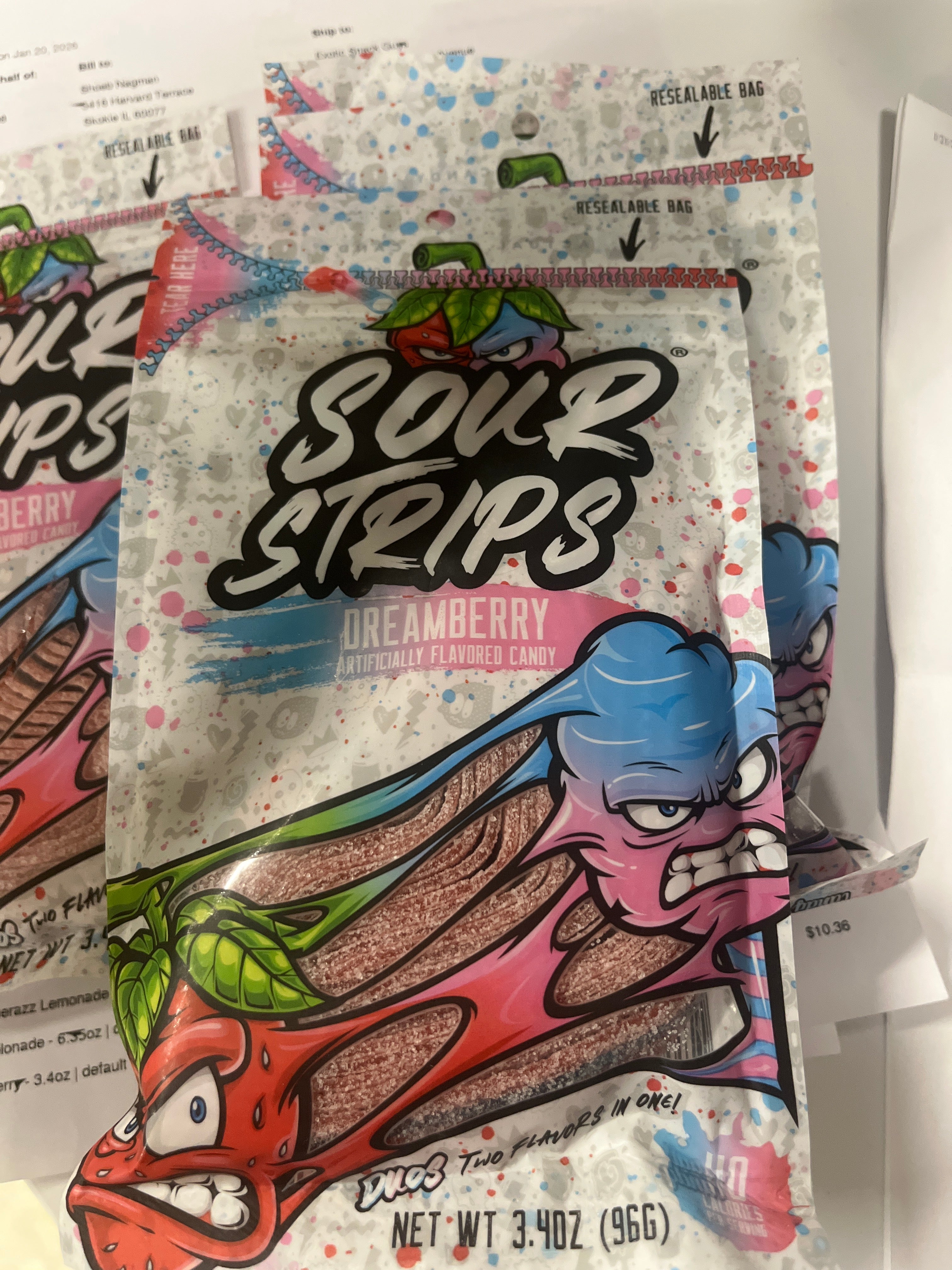 Sour Strips dreamberry