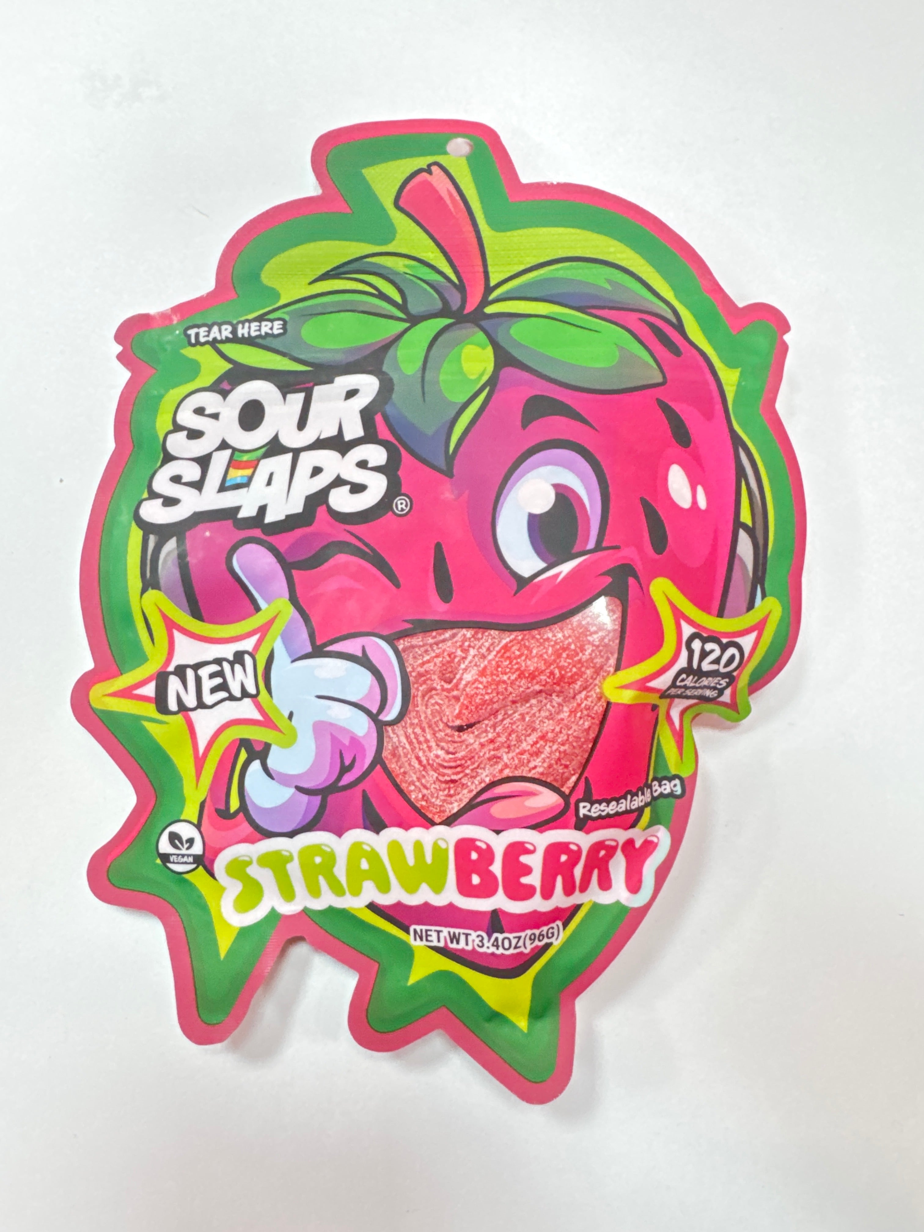 Sour slaps strawberry