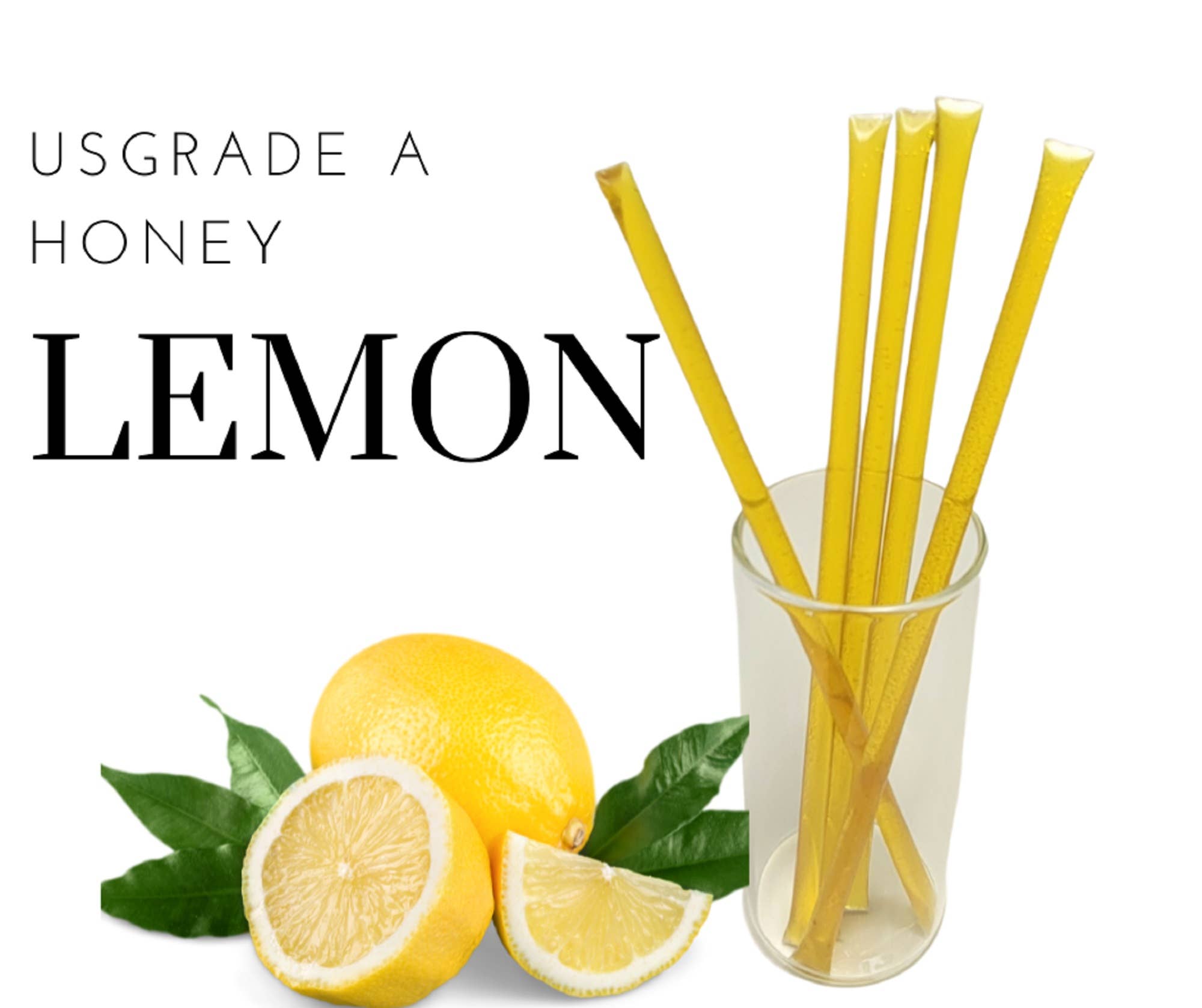 Bee Krazy Honey Sticks - Lemon 50 Ct. Refill