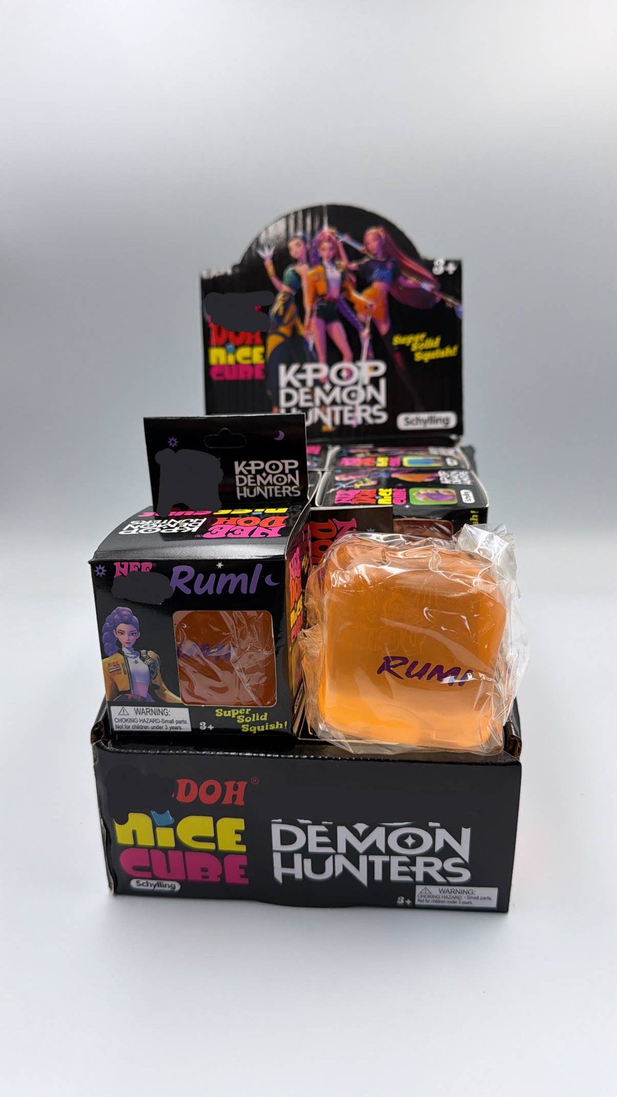 Needoh K Stars pop singers Jelly Cube Squishy Rumi