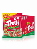Trollli Import Watermelon Gummy Candy 54g 10ct Peg Bag Tray