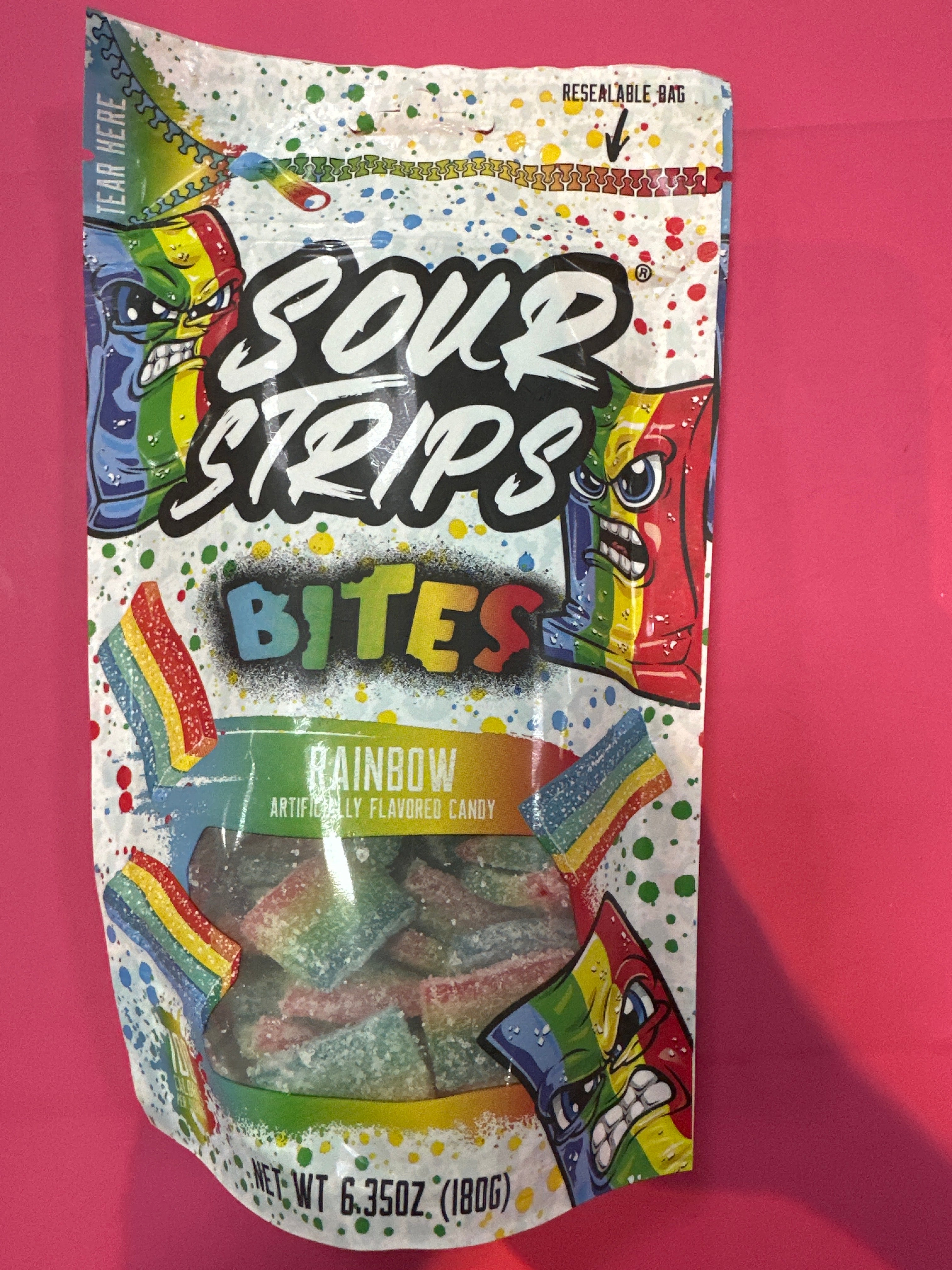 Sour Stripes Bites
