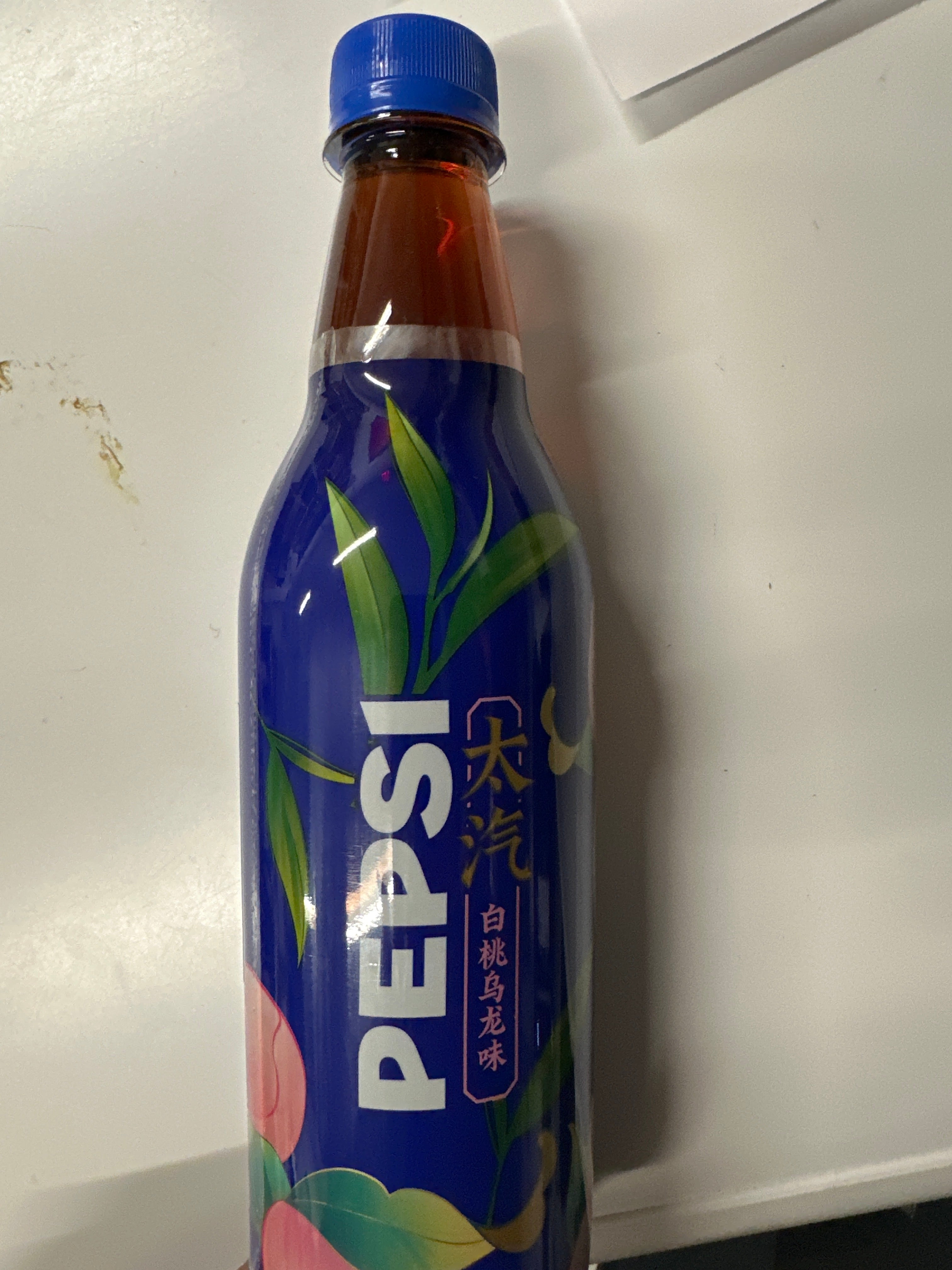 Pepsi Cola White Peach Oolong Bottled 16.9 fl oz*12