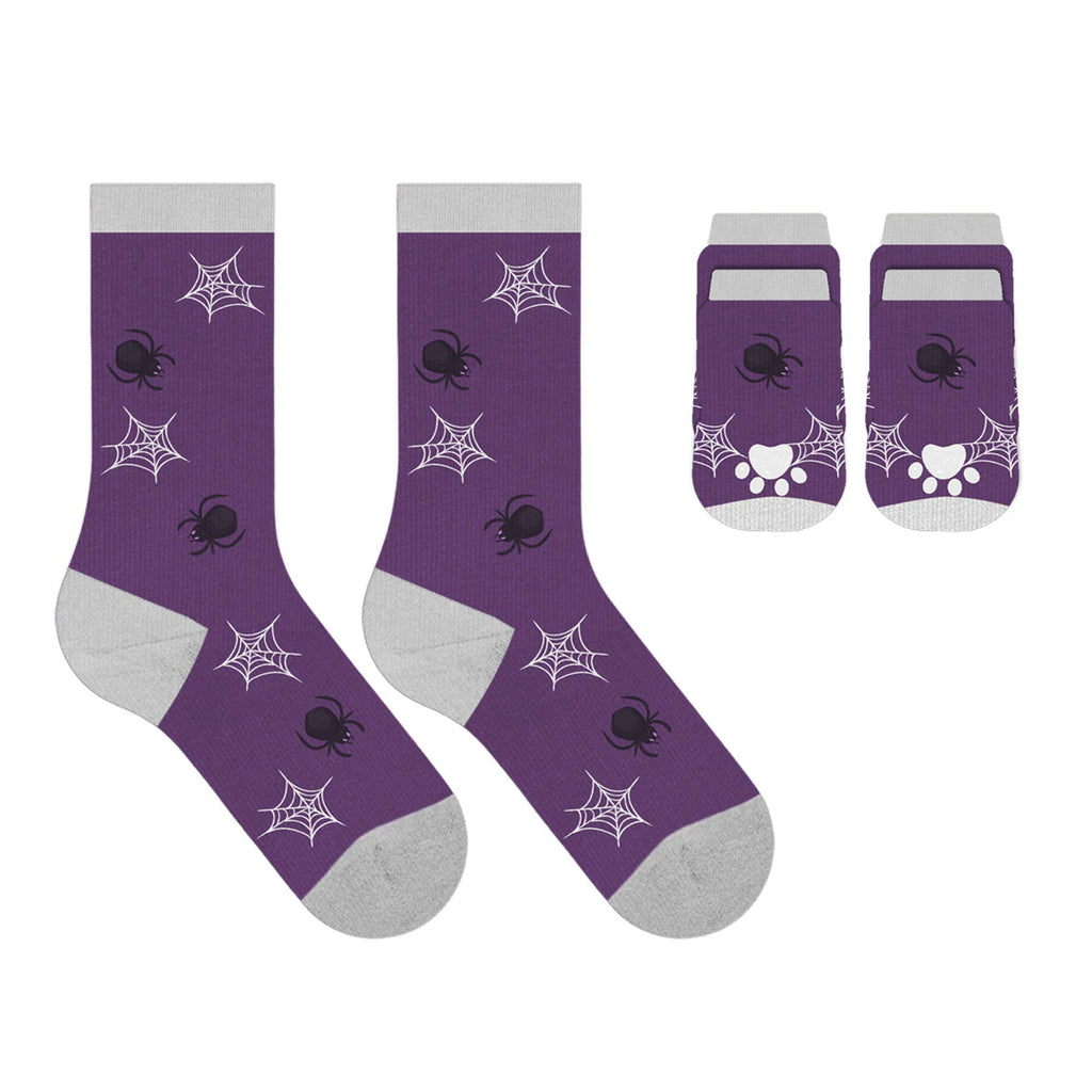 PET & OWNER HALLOWEN SOCKS WITH FREE DISPLAY (24-PAIRS)