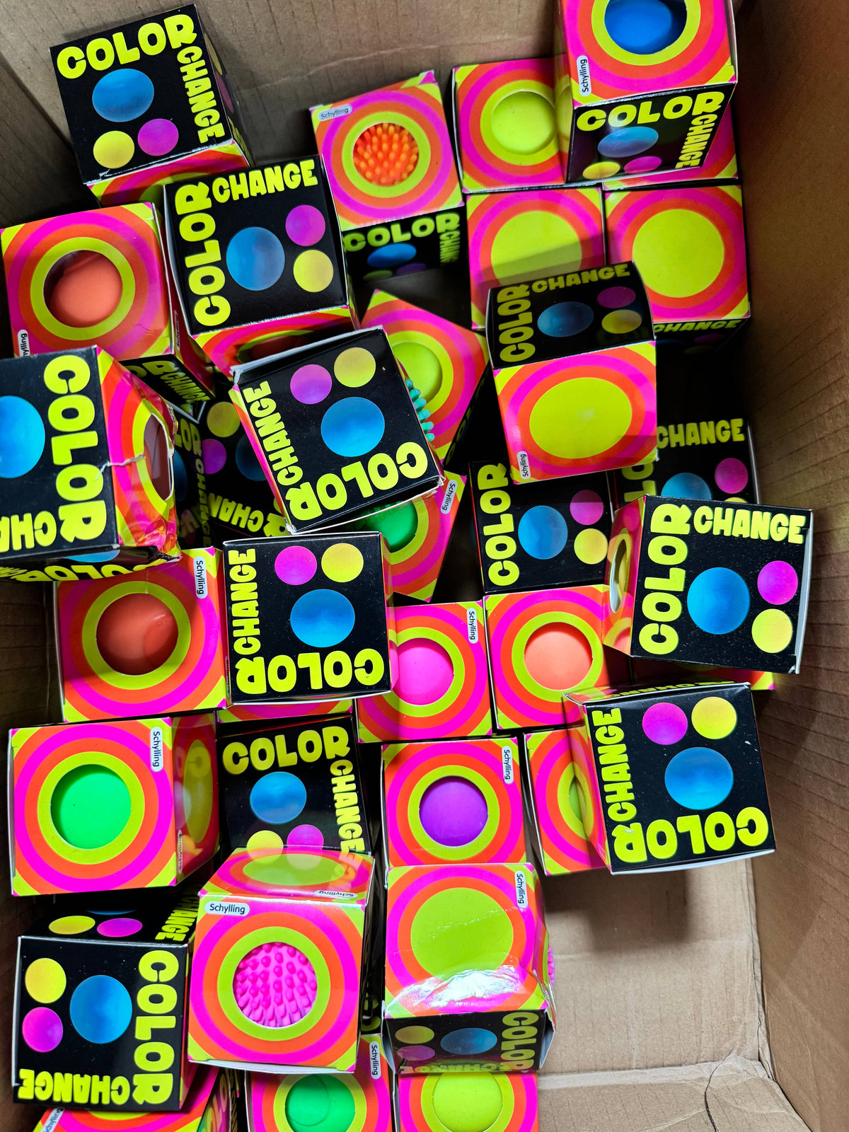 Squish Stretch Ball | Neon Sensory Stress Ball: 5INCH