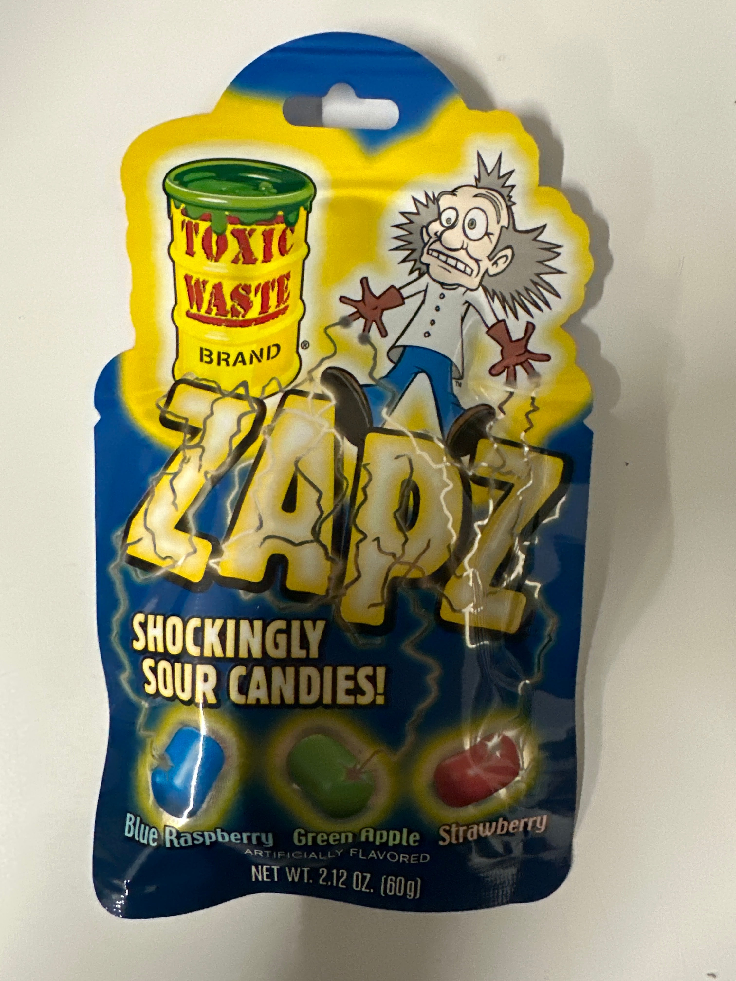 Toxic Waste Zapz Assorted Sour Candies