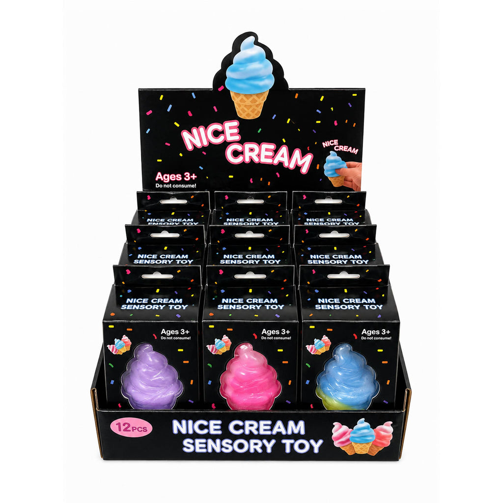 Ice Cream Cone Squishy Sensory Toy