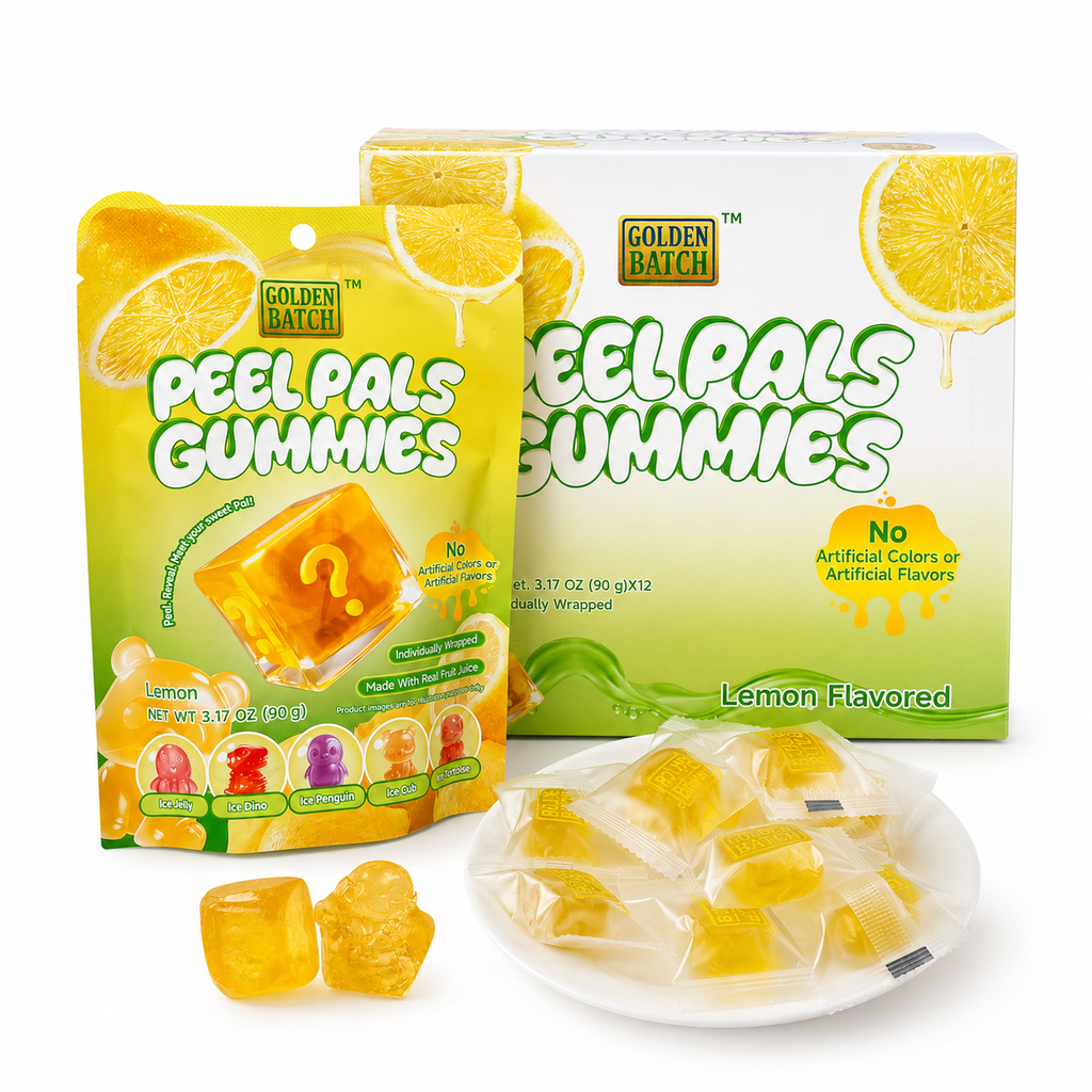 Peel Pals Lemon Peelable Gummy Candy
