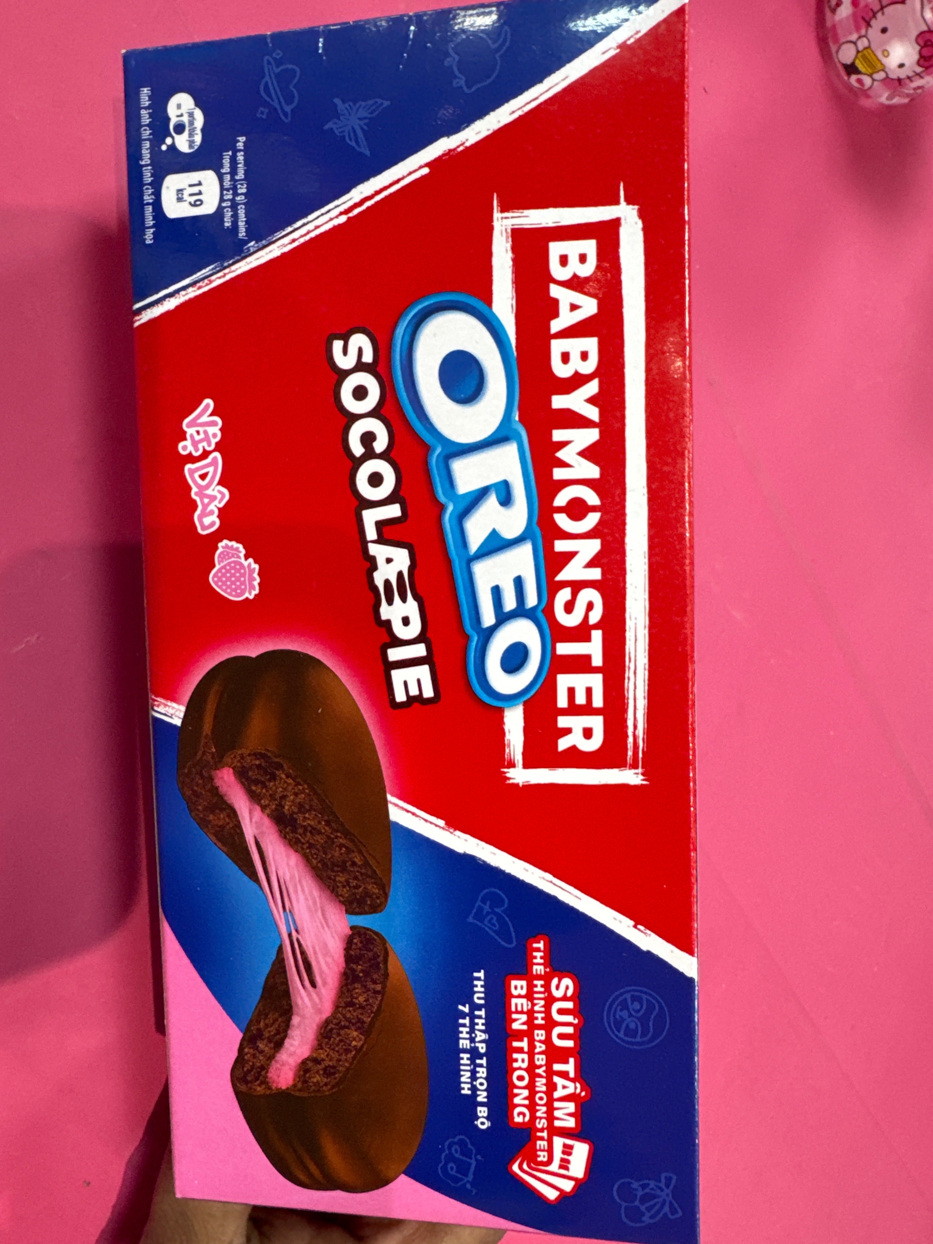 Baby monster oreo socola pie