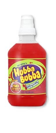 Hubba Bubba Strawberry Watermelon Drink, 10oz bottle, 12ct
