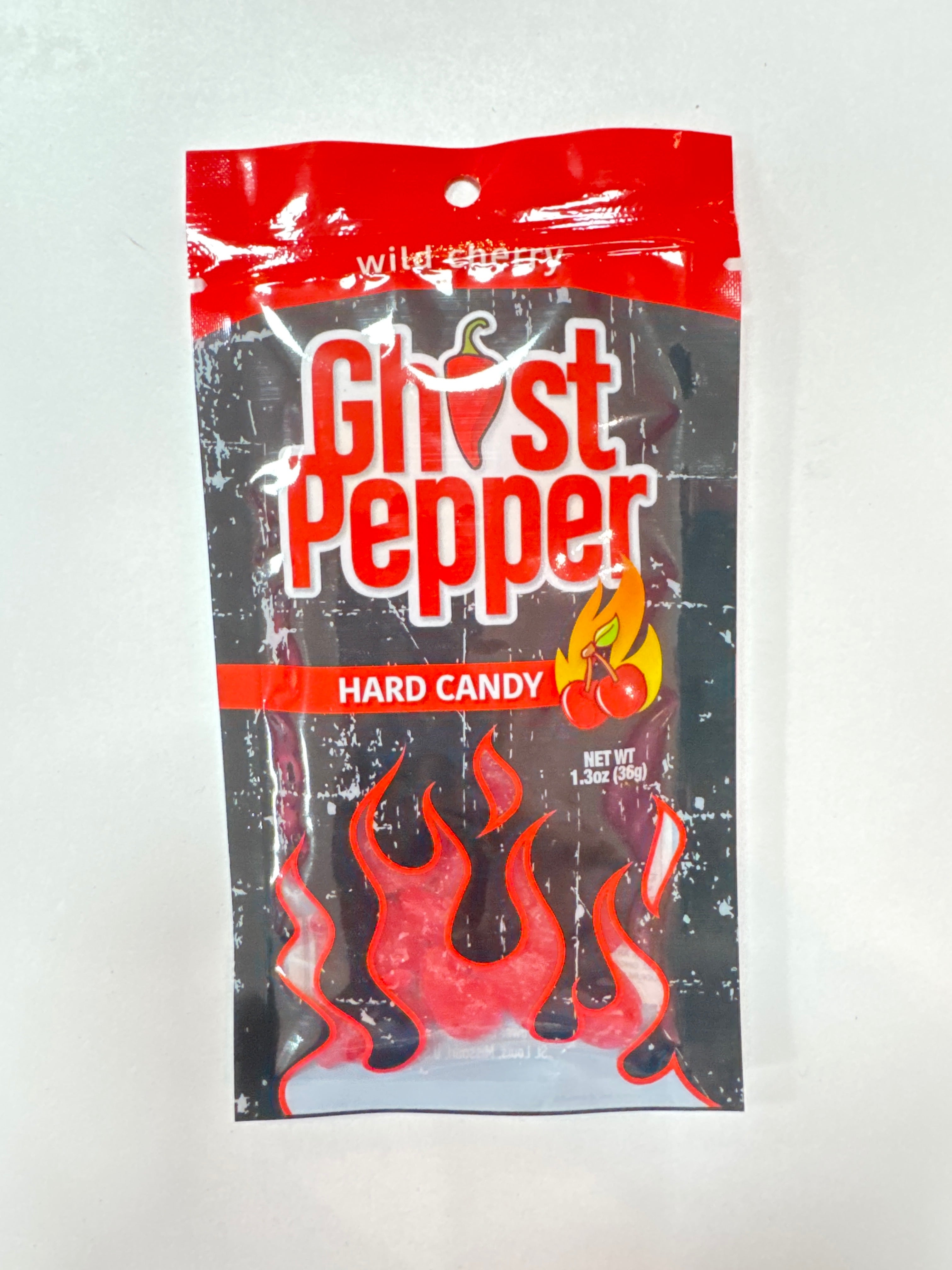 Flamethrower ghost pepper candy cherry