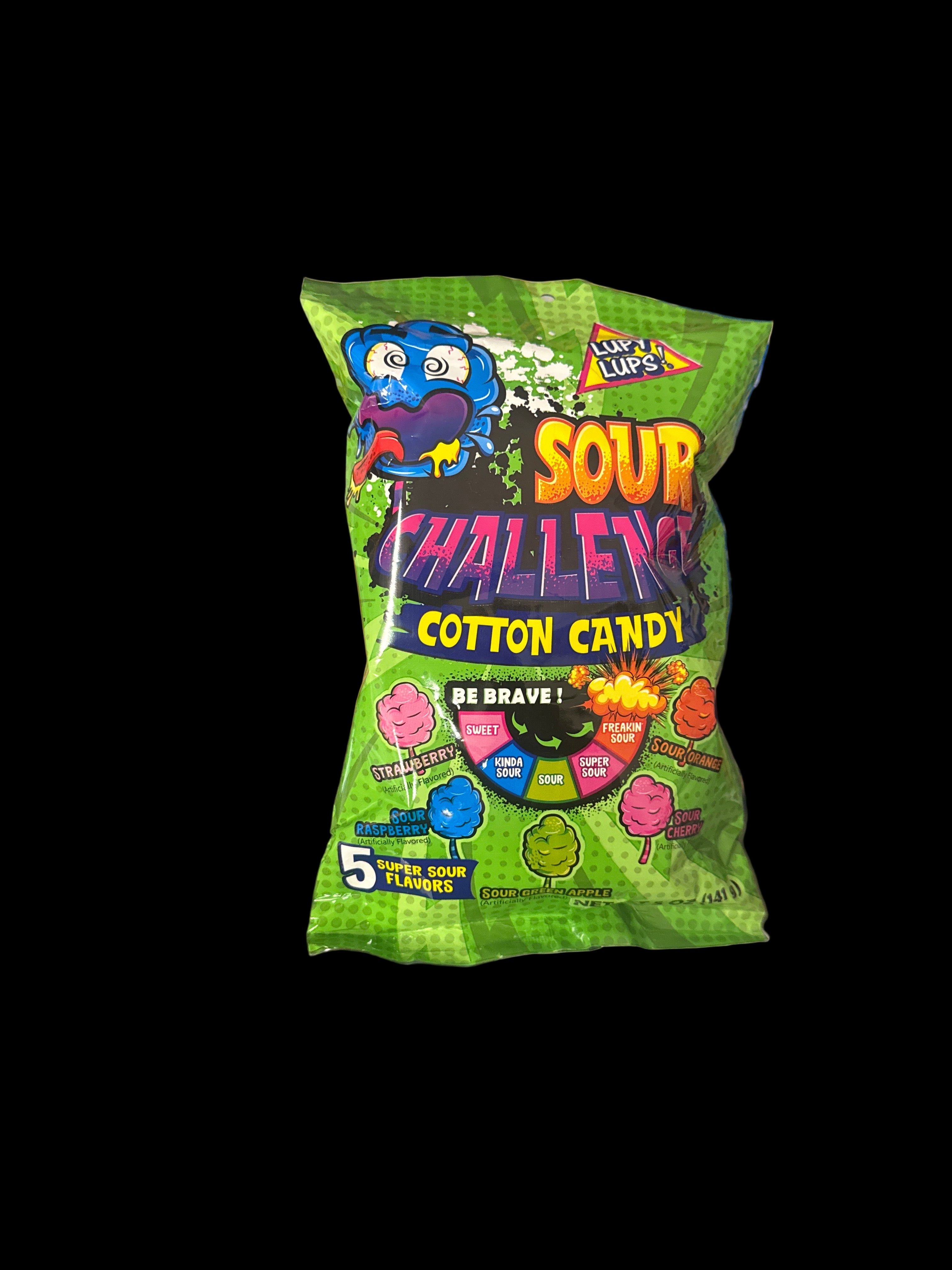 Sour Challenege Cotton Candy