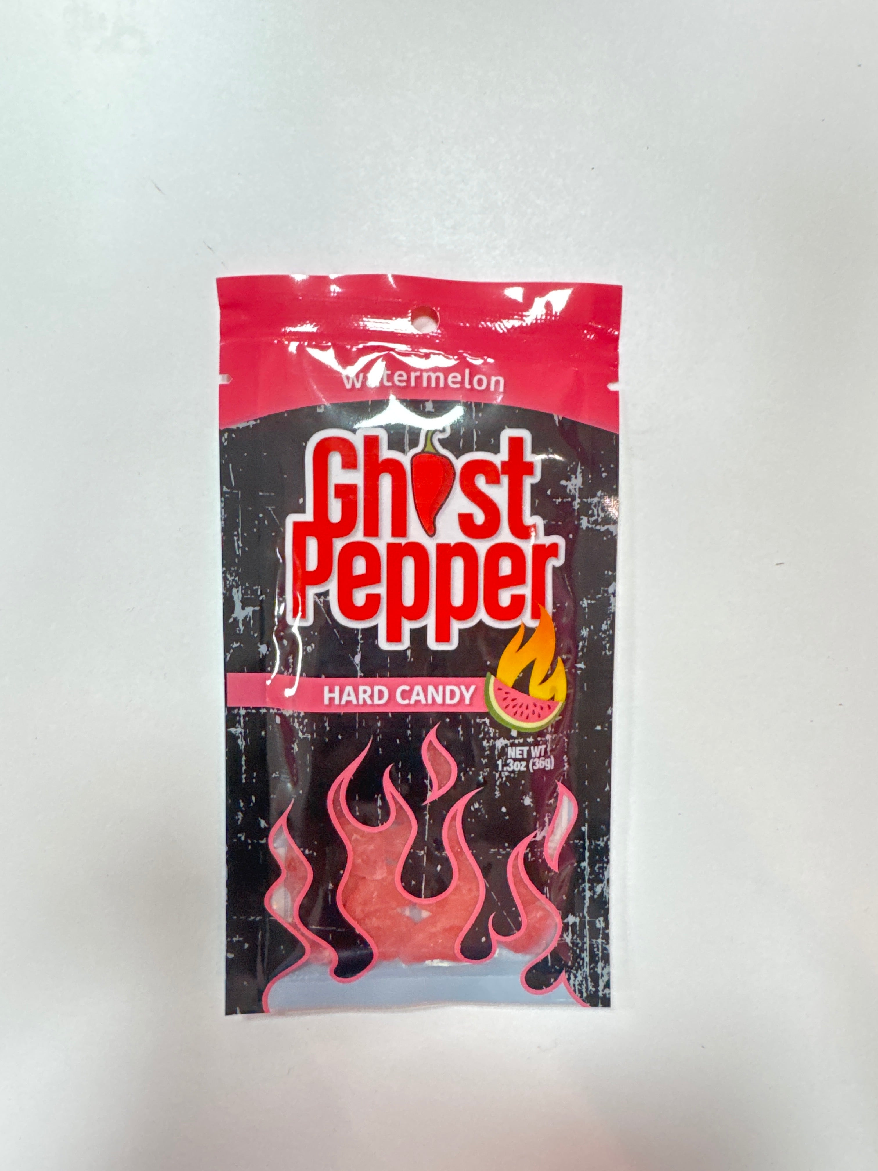 Flamethrower ghost pepper candy watermelon