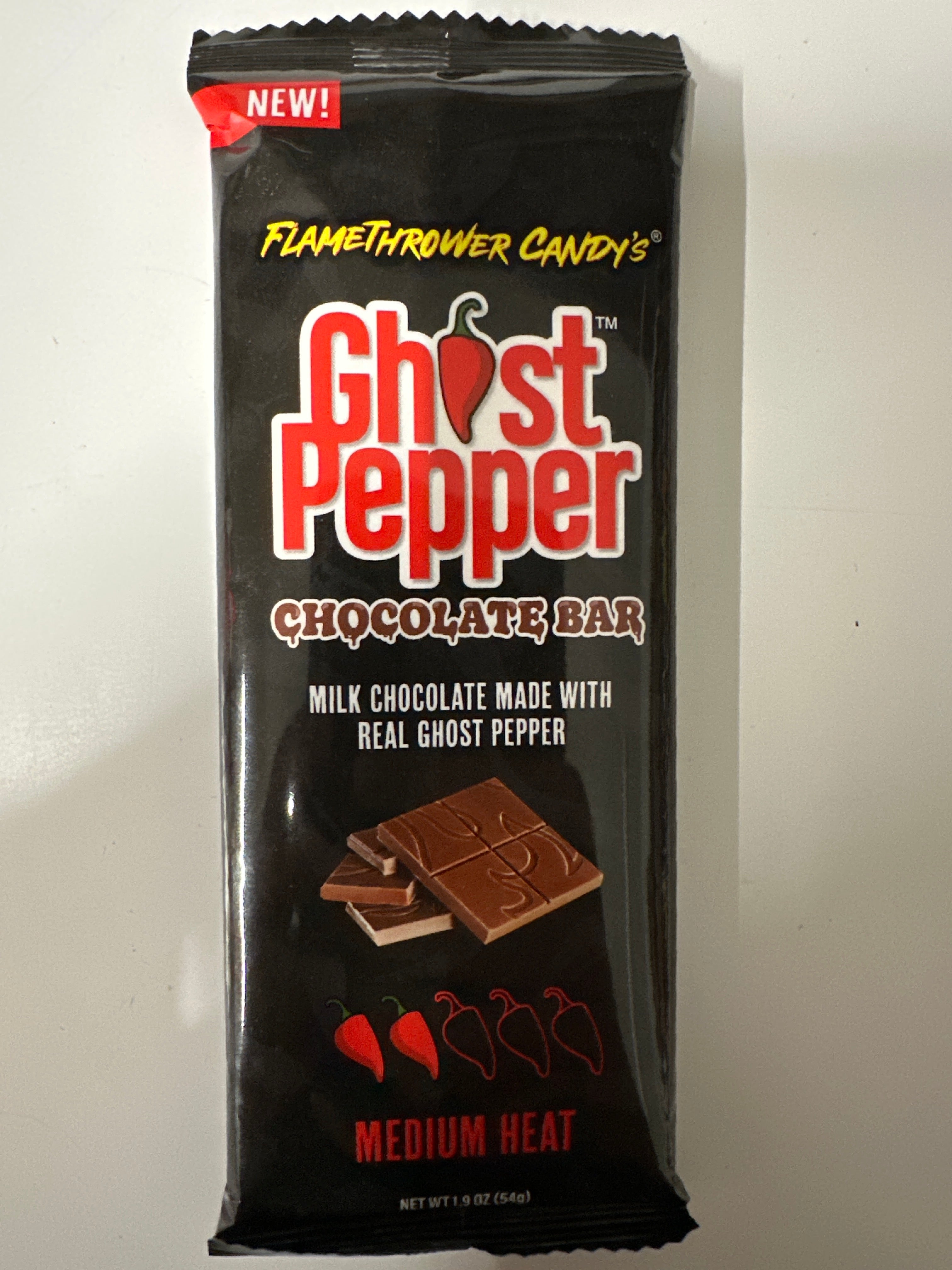 Ghost Pepper Chocolate Bar