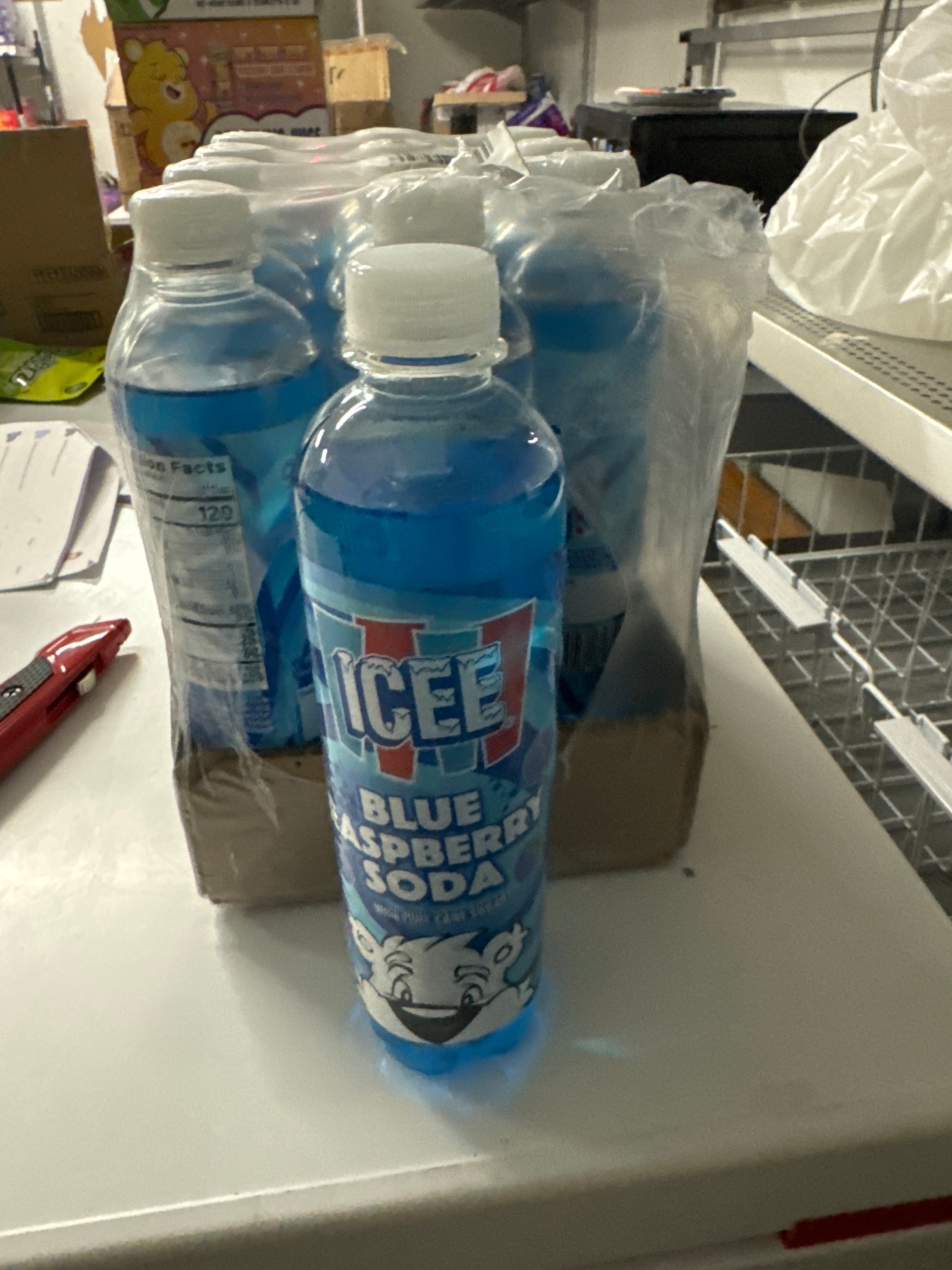 Iced - Blue raspberry