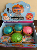 Glow-in-the-Dark Glitter Squishy dumpling – Kawaii Stress f