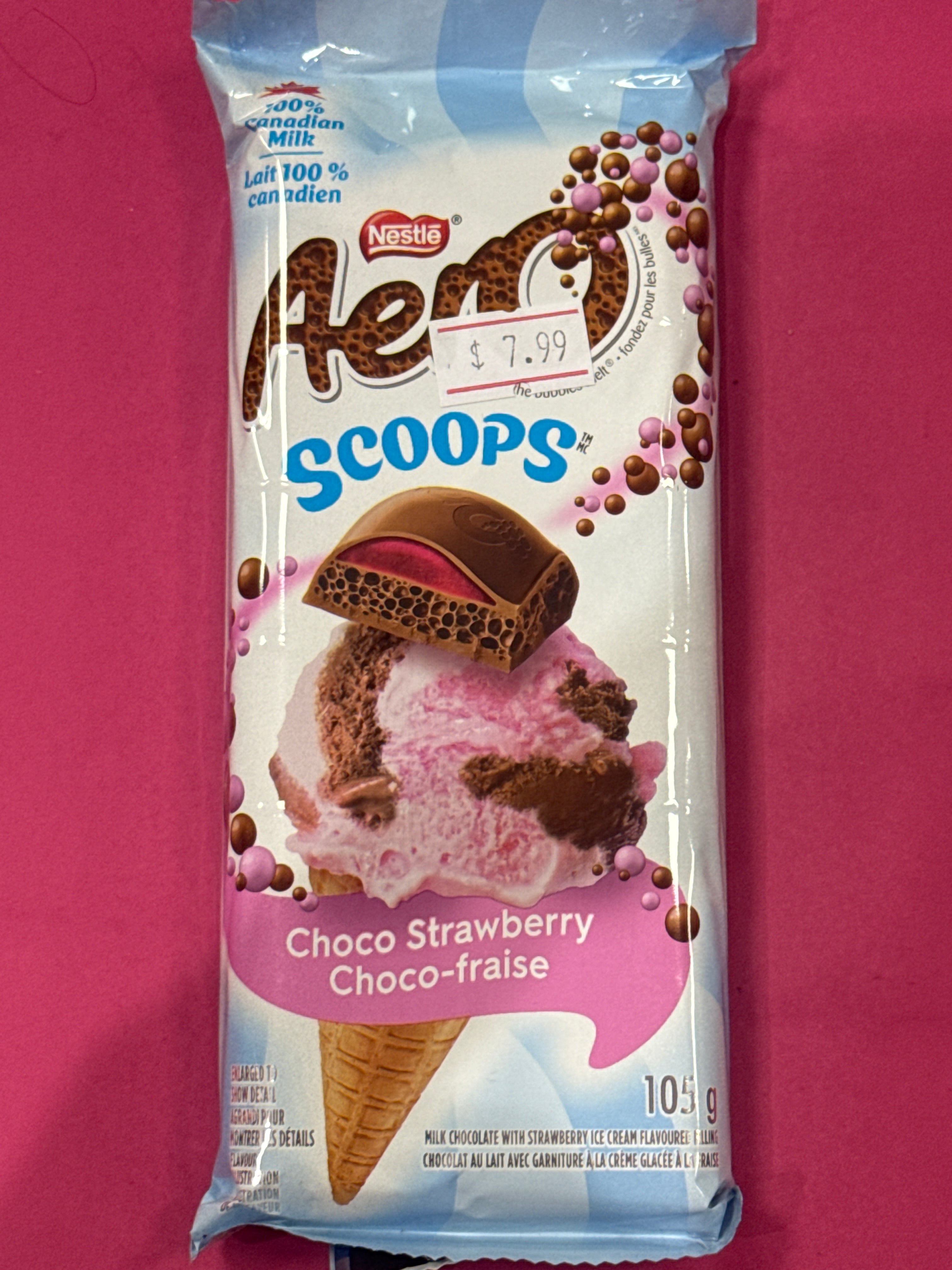Aero choco Strawberry choco fraise