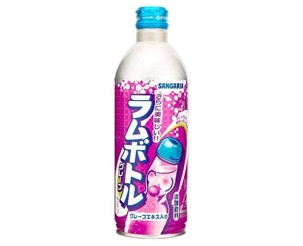 Sangaria Ramune Grape 500ml 24P