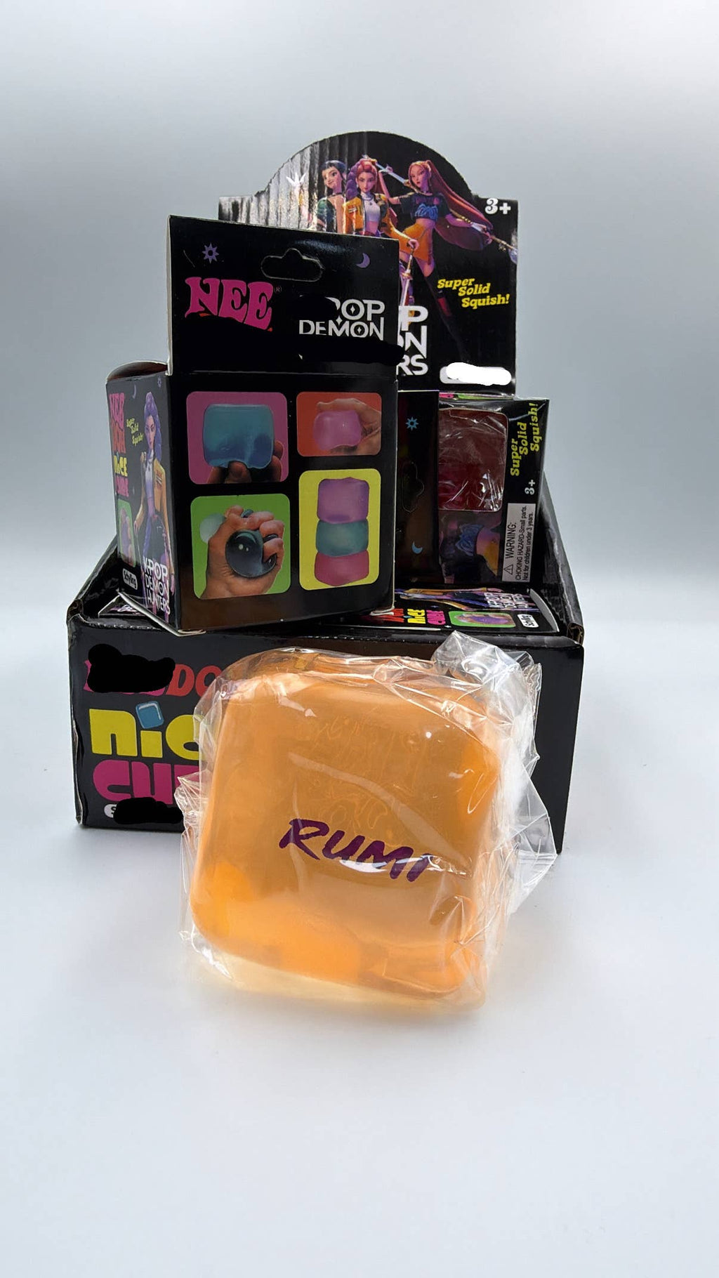 Needoh K Stars pop singers Jelly Cube Squishy Rumi