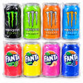 Beverage Can Squishy Toy – Assorted Soda & Energy Drink Styl