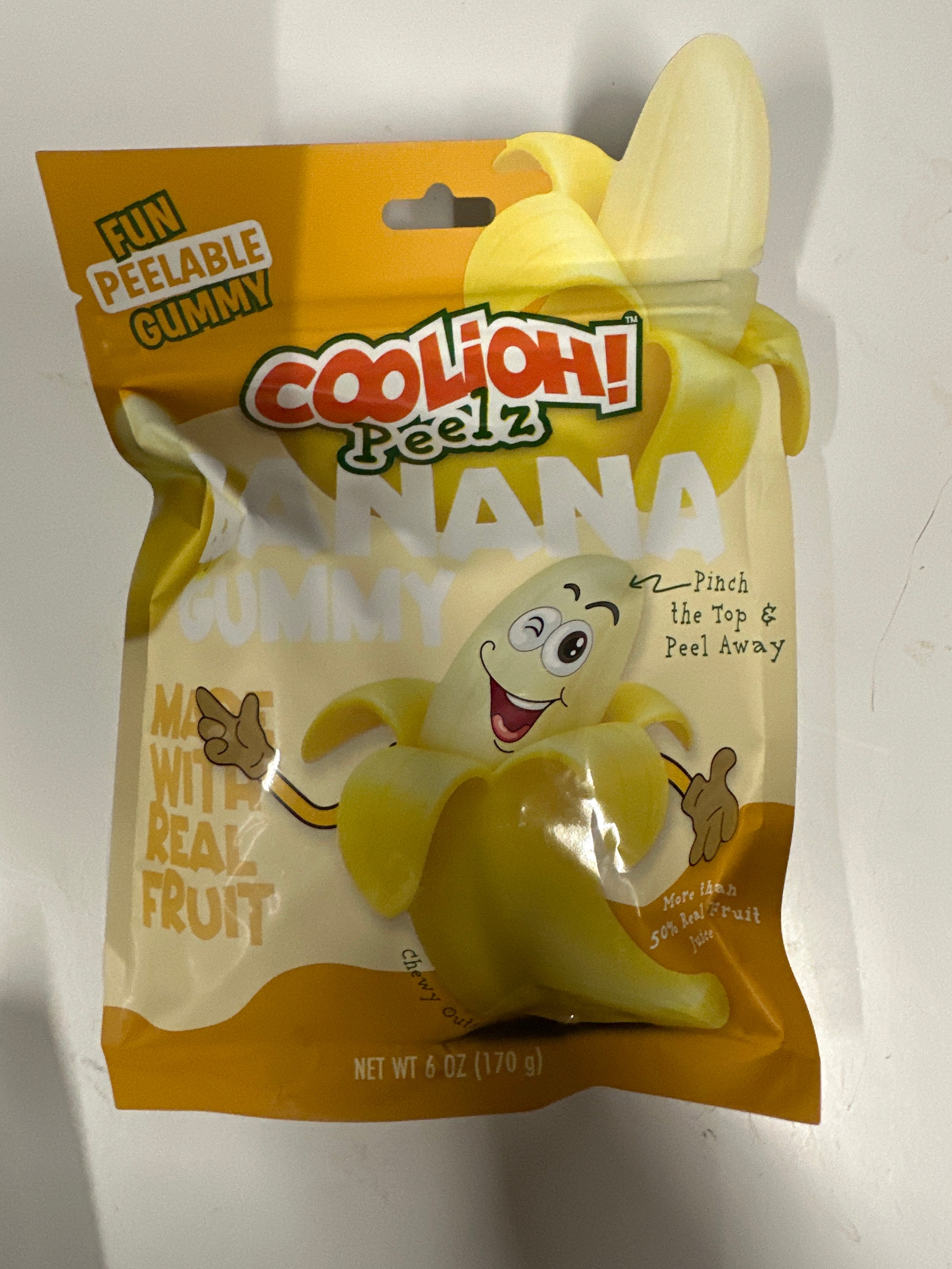 Coolio Peelz Banana Gummy