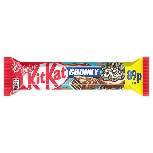 KitKat Chunky Funky Milk & White (40g) (UK) 24ct