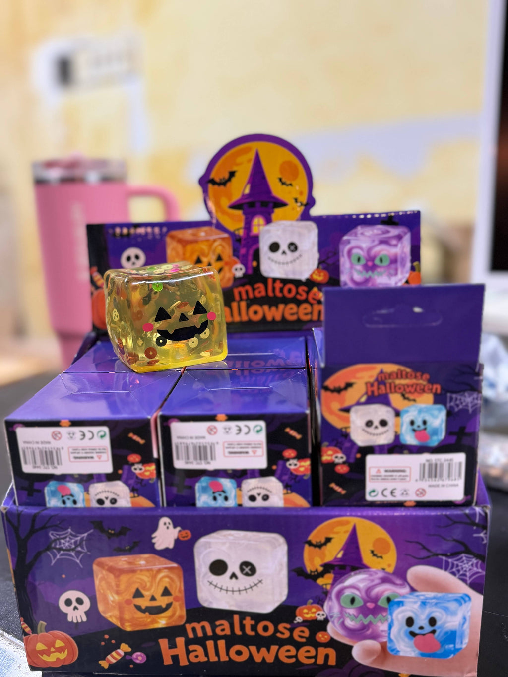 Halloween Cube Squeeze –  Squishy Sensory Toy