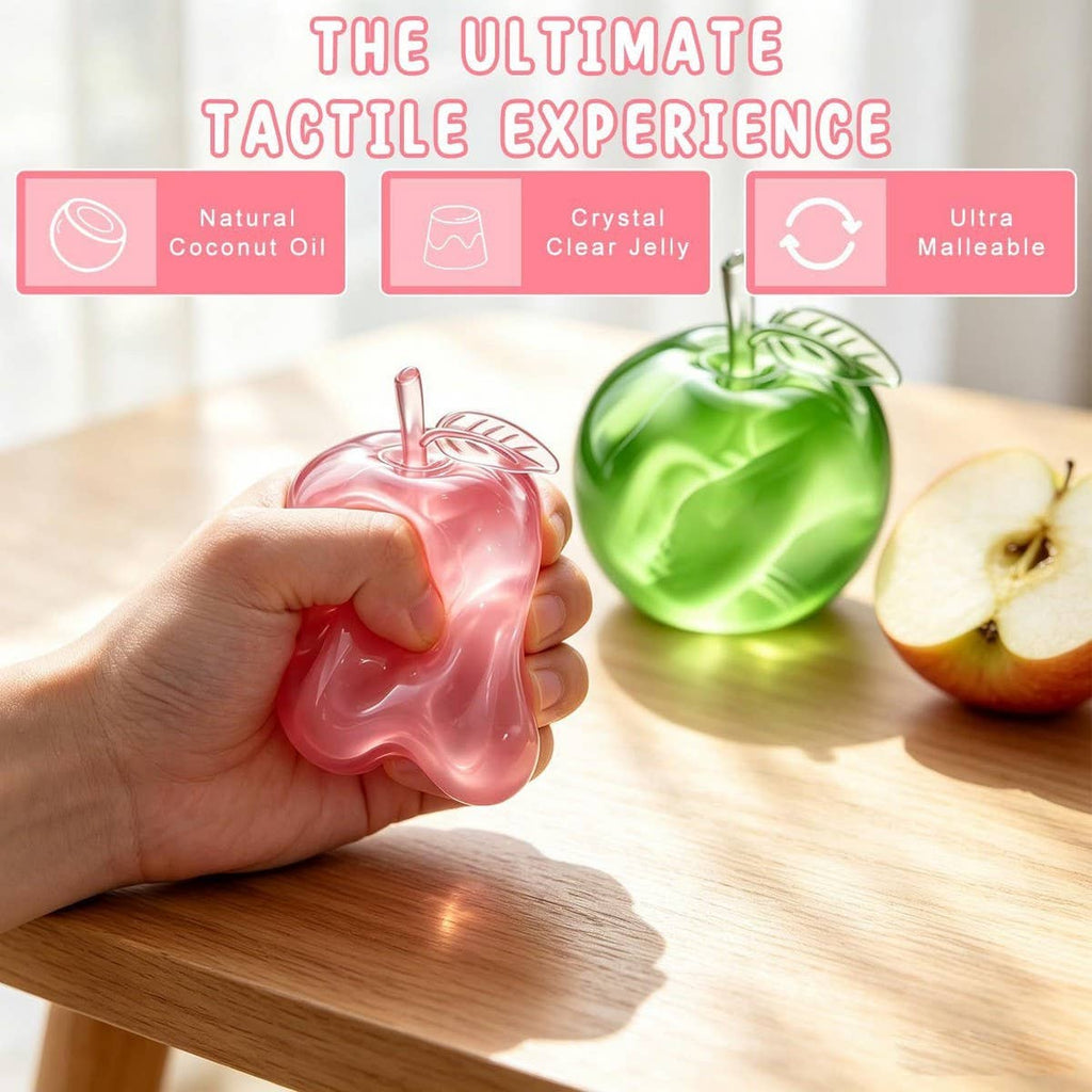 CWMM14334_WATER APPLE SQUISHY STRESS RELIEF FIDGET TOY: PINK / (OS) 1