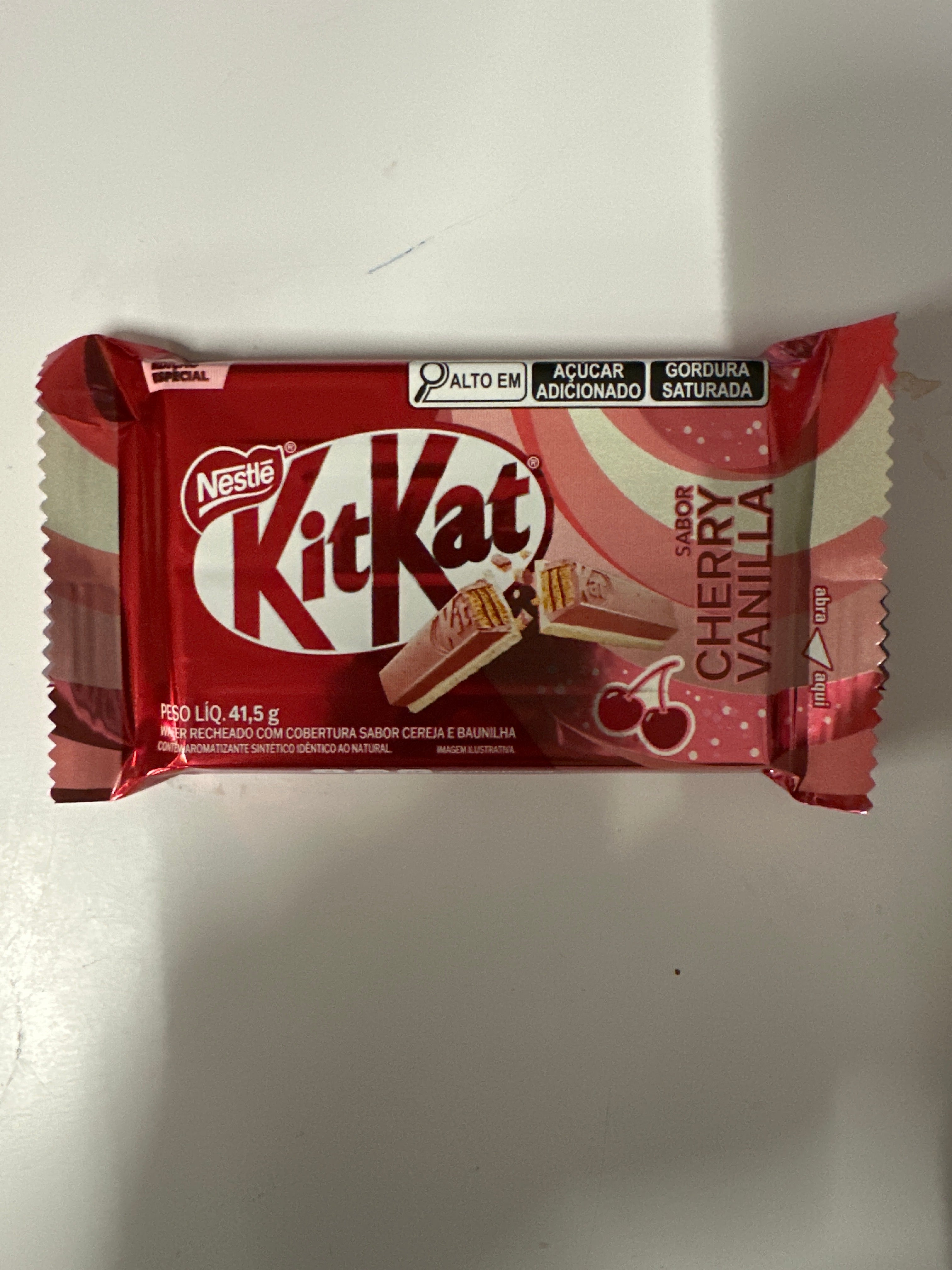 KitKat Sabor Cherry Vanilla