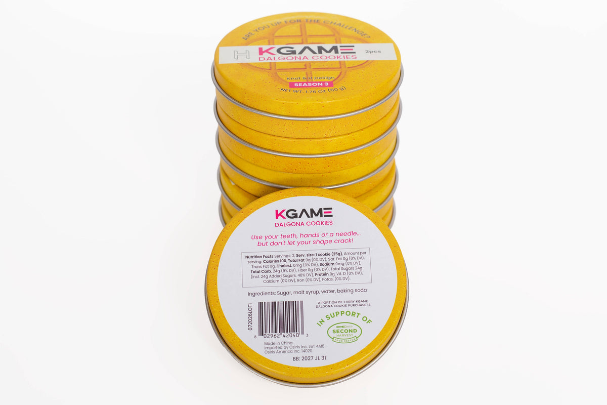 KGAME Dalgona Cookie Tin — Season 3 Collectible