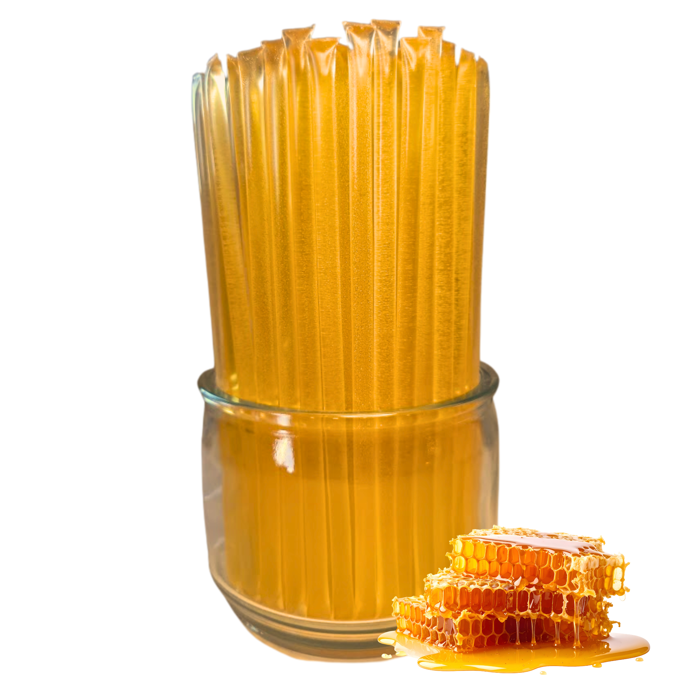Bee Krazy Honey Sticks - Pure Honey 50 Ct. Refill