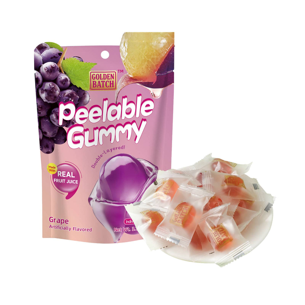 Peelable Grape Gummy Candy