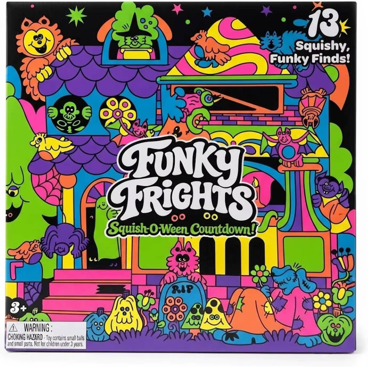 Funky Frights Countdown Squishies!