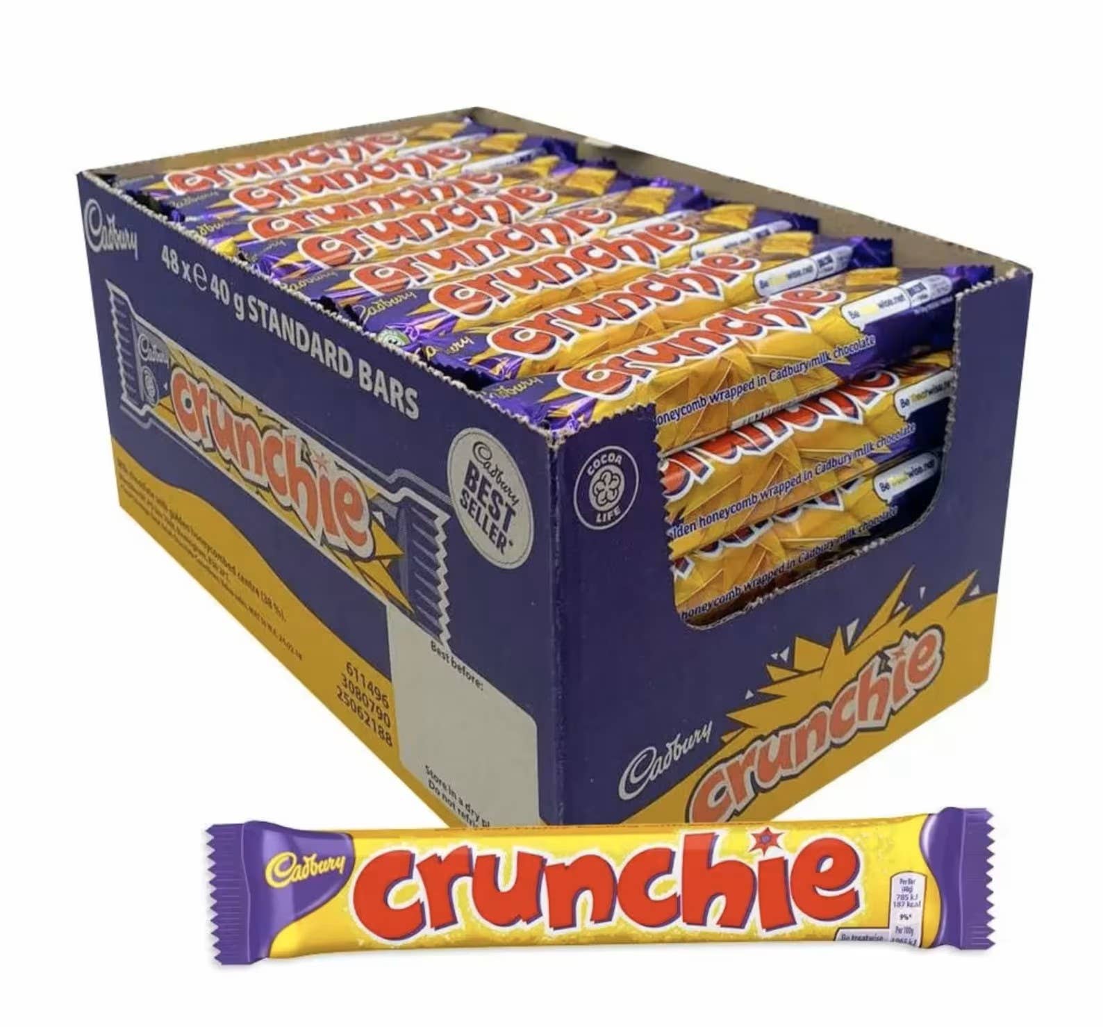 Cadbury Crunchie X 48