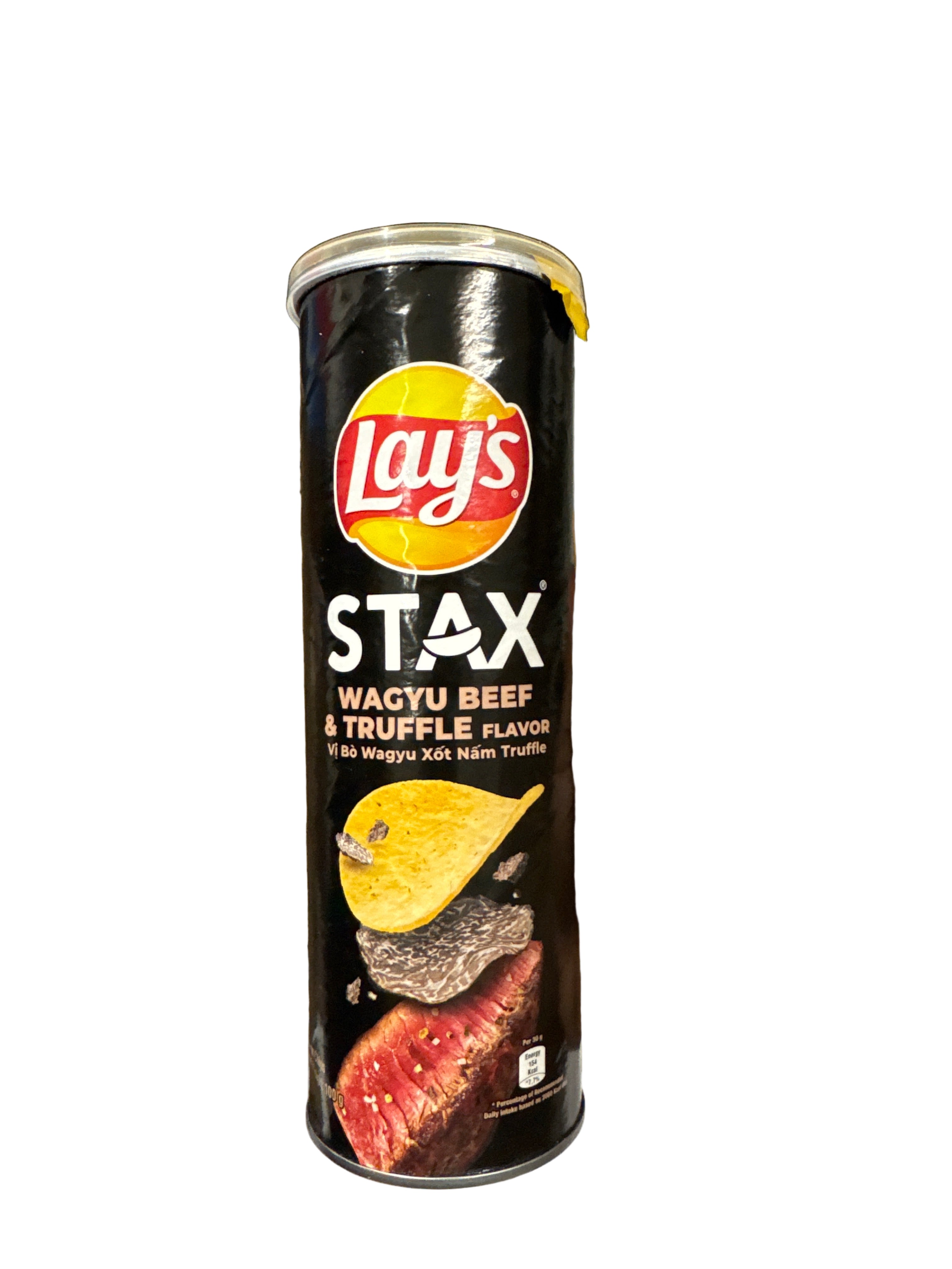 Lay’s stax waygu beef & truffle